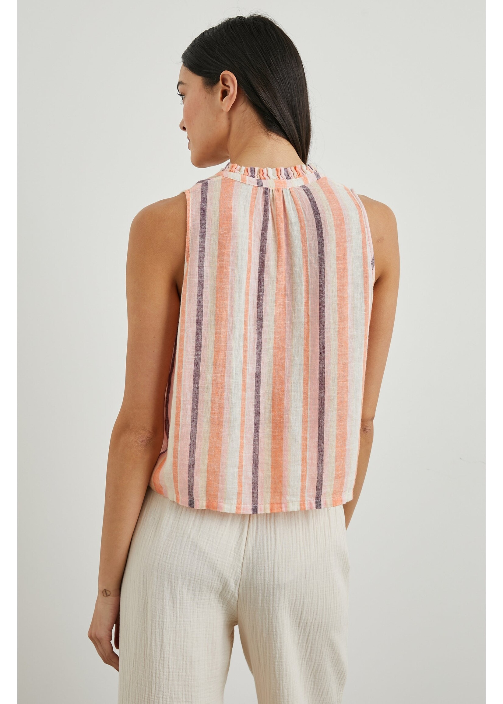 Rails Rails Haut Christy - Papaya Stripe