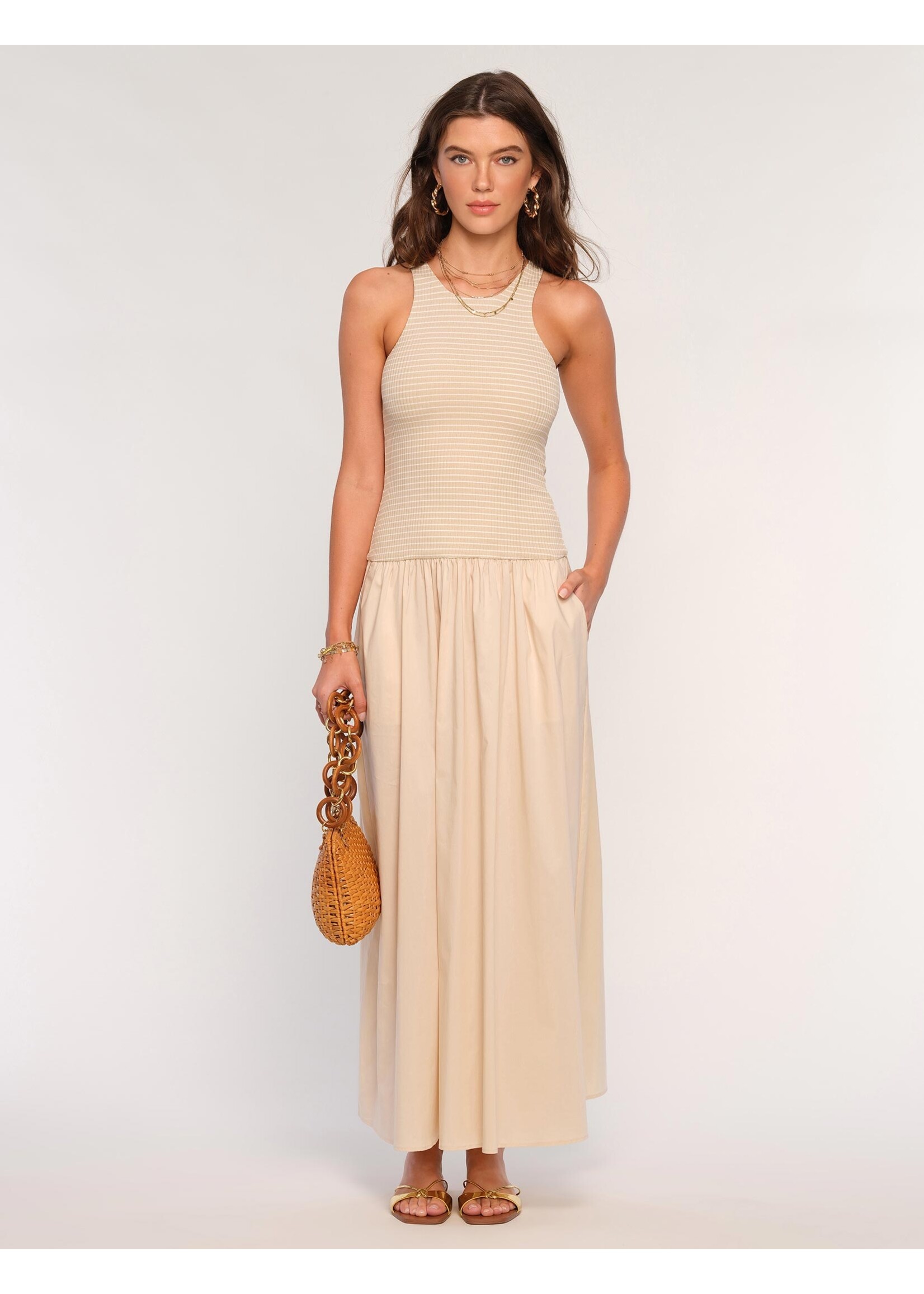 Heartloom Heartloom Malibu Dress - Oat