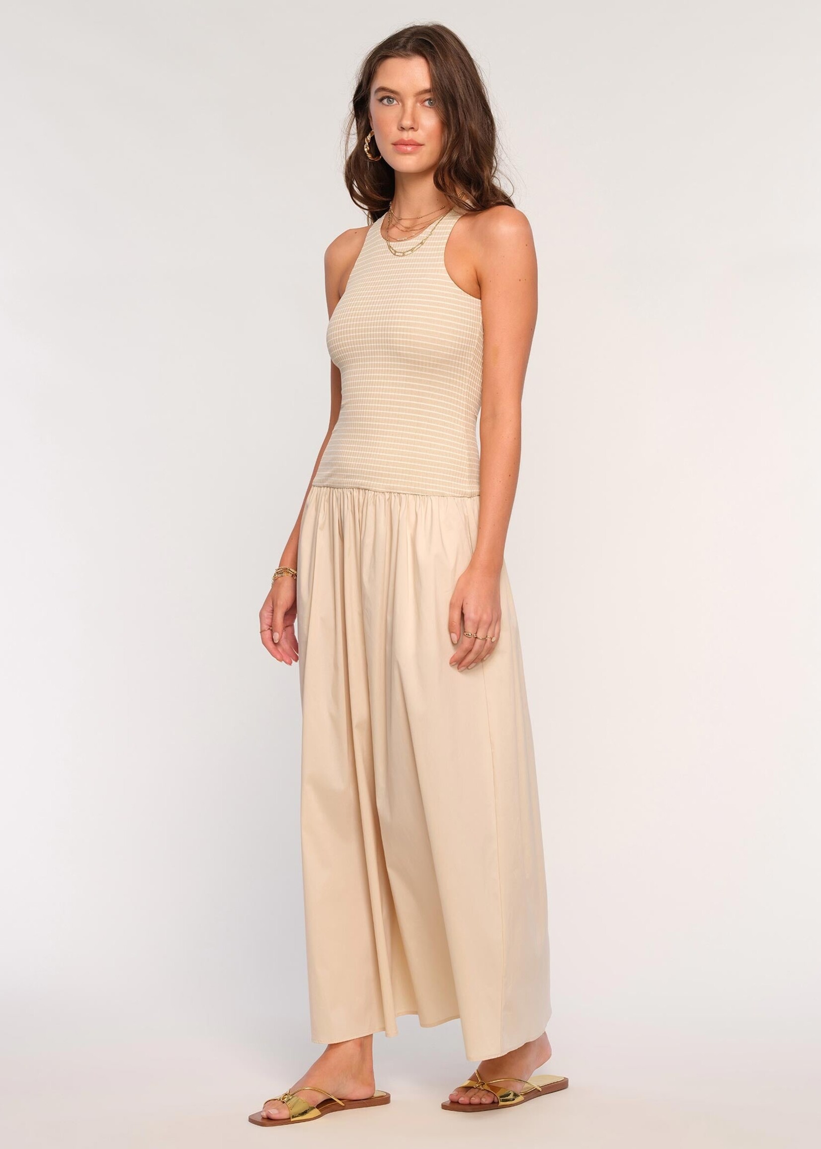 Heartloom Heartloom Malibu Dress - Oat