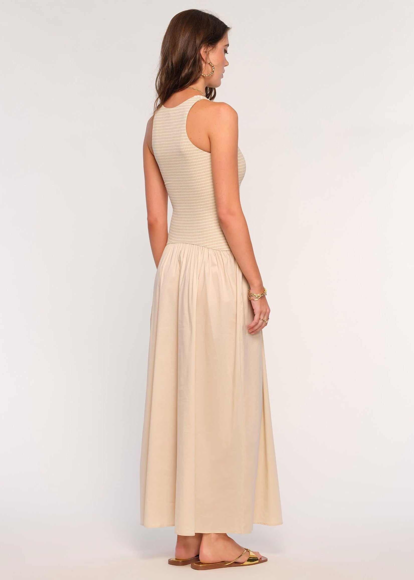 Heartloom Heartloom Malibu Dress - Oat