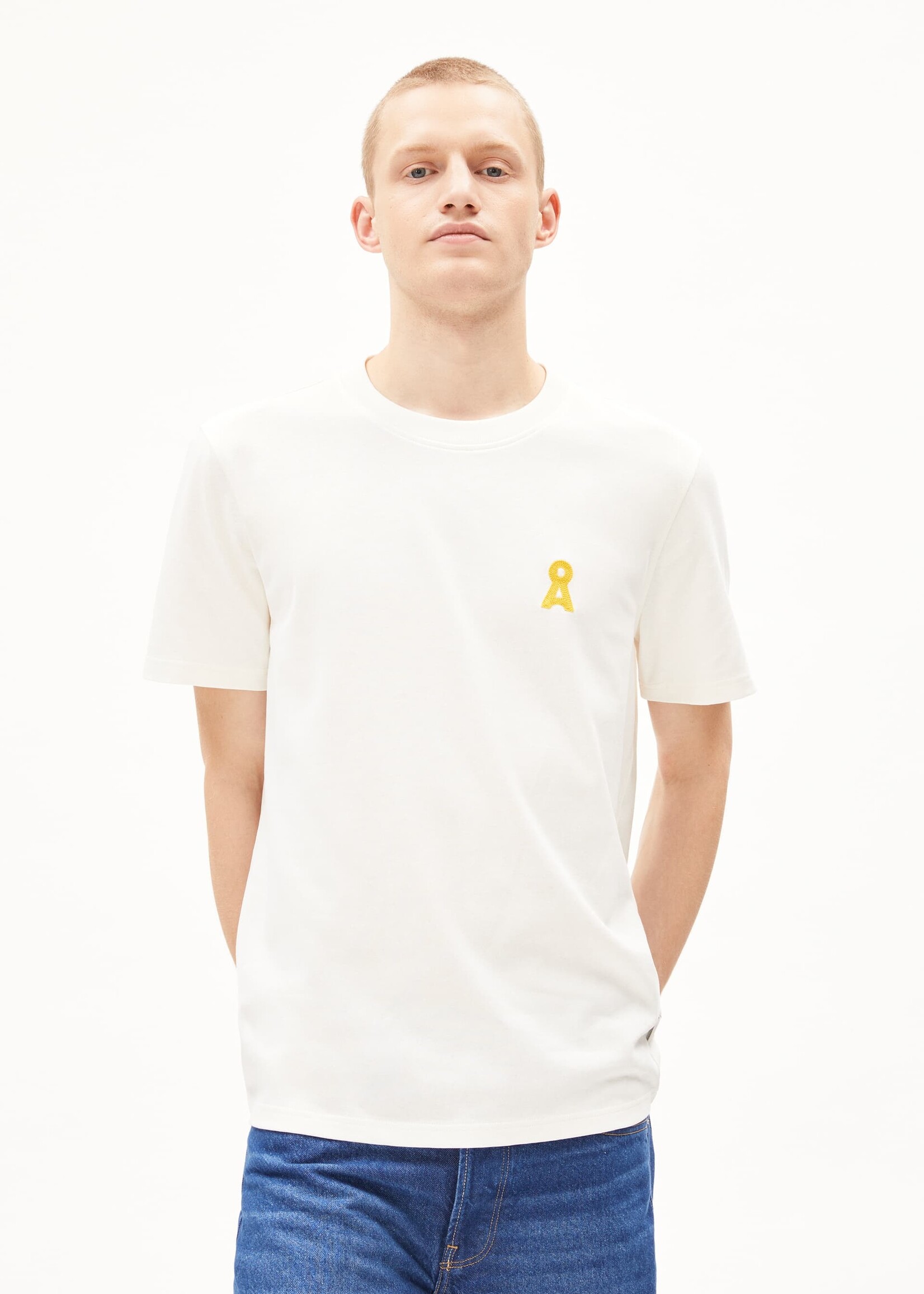 Armedangels Armedangels Maarkos Iconic Shirt - Light Oatmilk