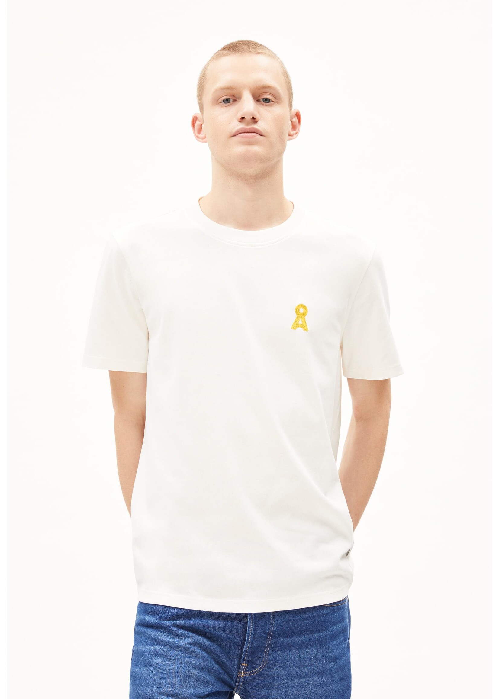 Armedangels Armedangels Maarkos Iconic Shirt - Light Oatmilk