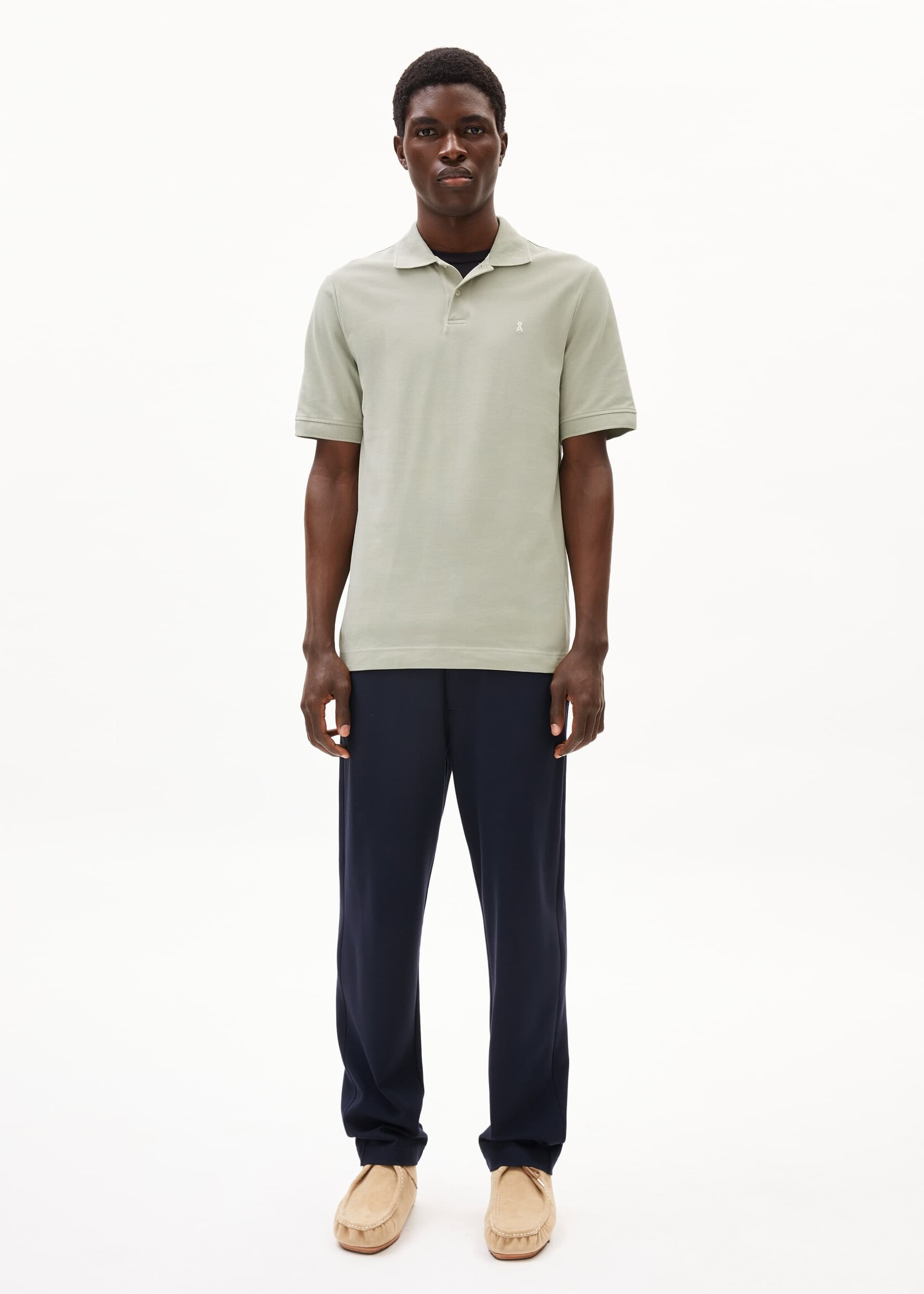 Armedangels Armedangels Maario Shirt - Seagreen