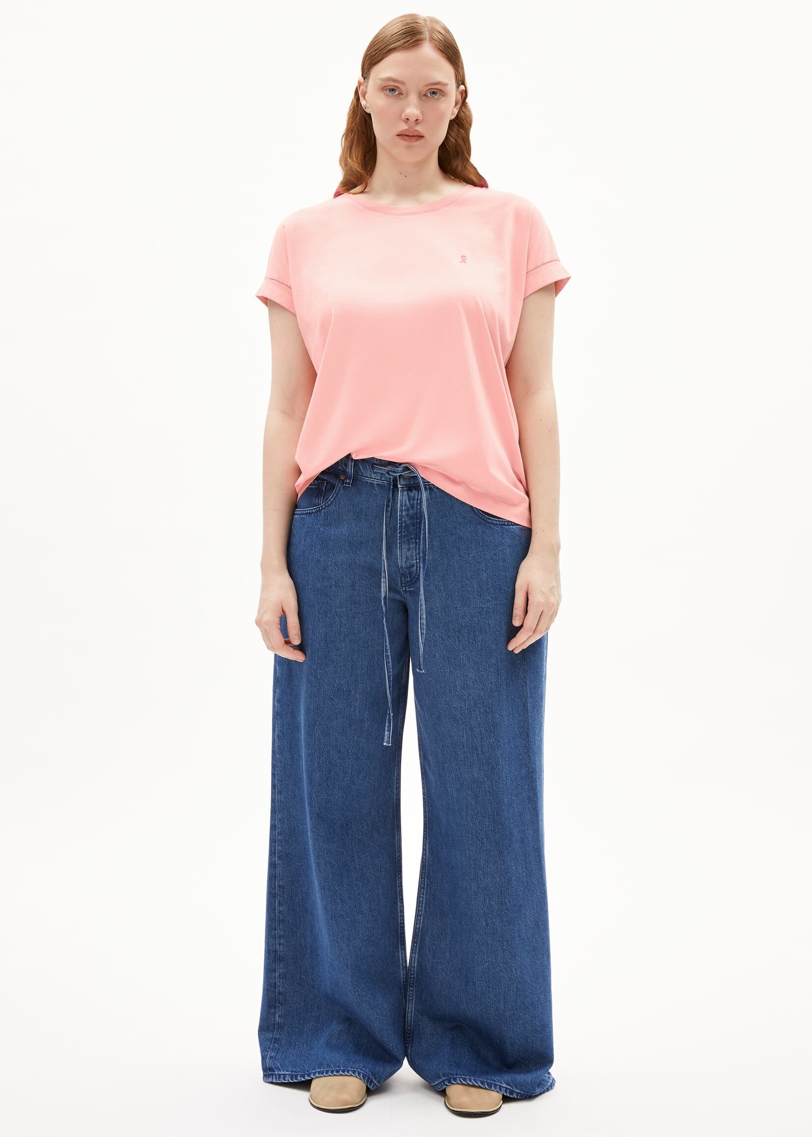 Armedangels Armedangels Idaara Shirt - Deep Rosalilly