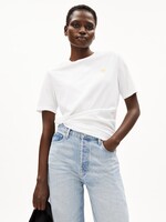 Armedangels Armedangels Lualaa Icons Shirt - White/Yellow