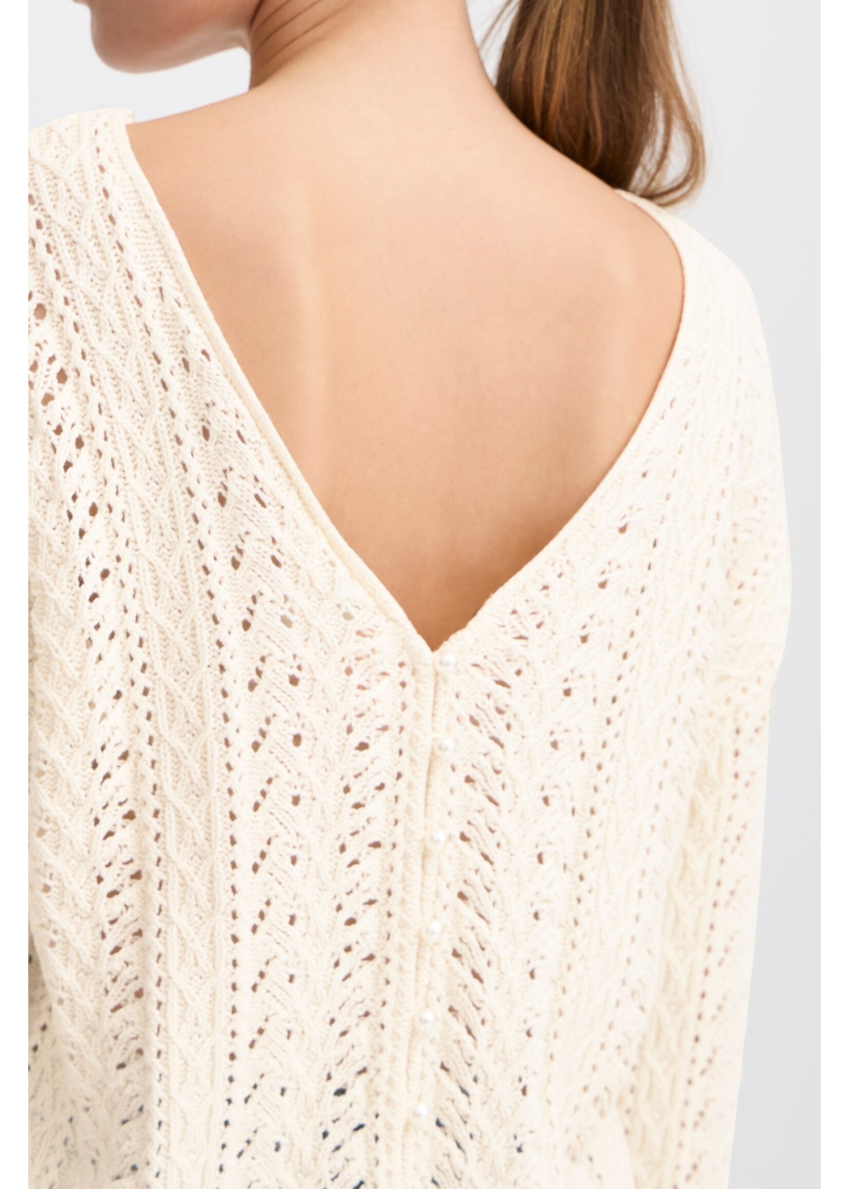 ICHI ICHI IHBesiane Knitted Pullover - Birch