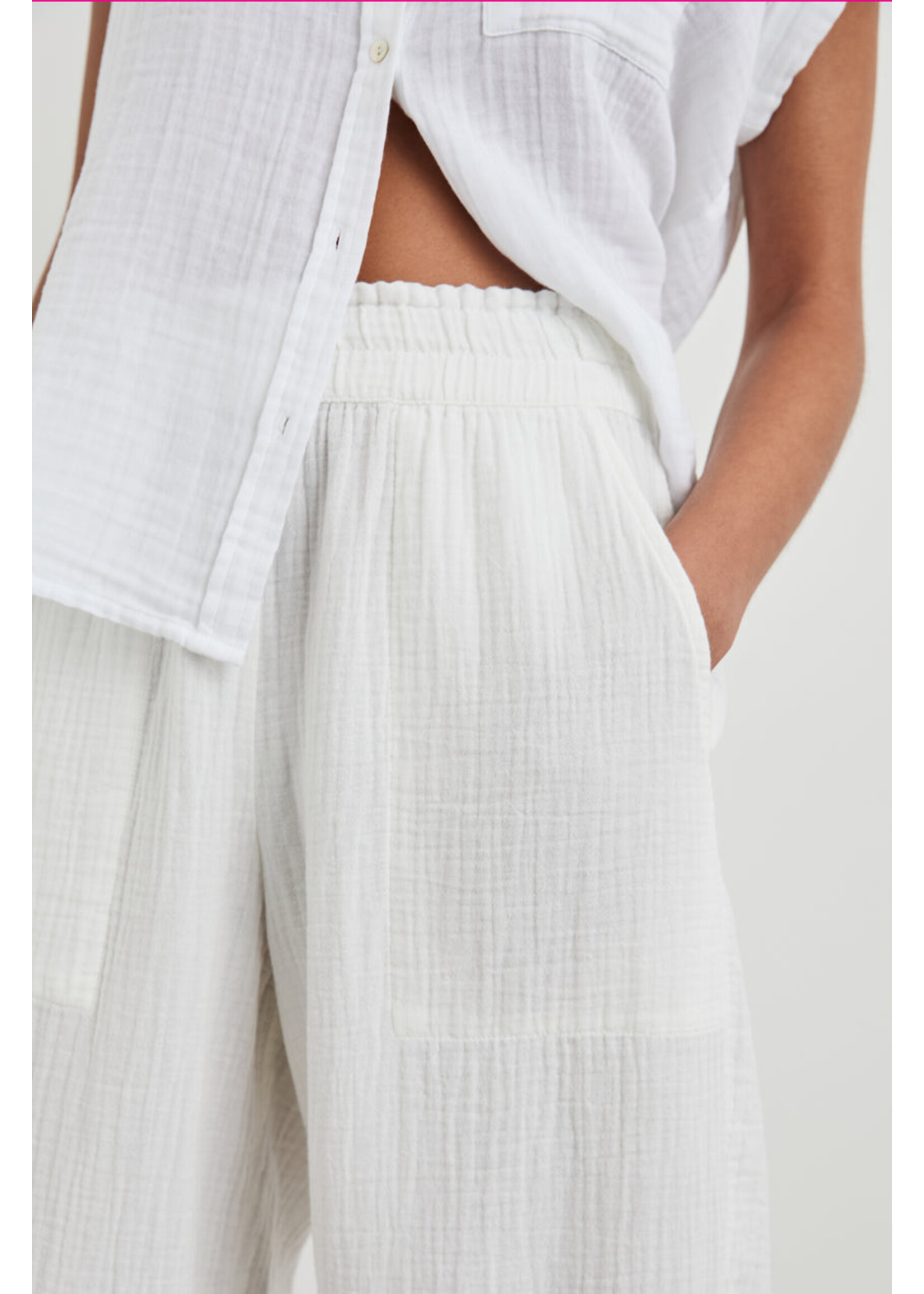 Rails Rails Leon Pant - White