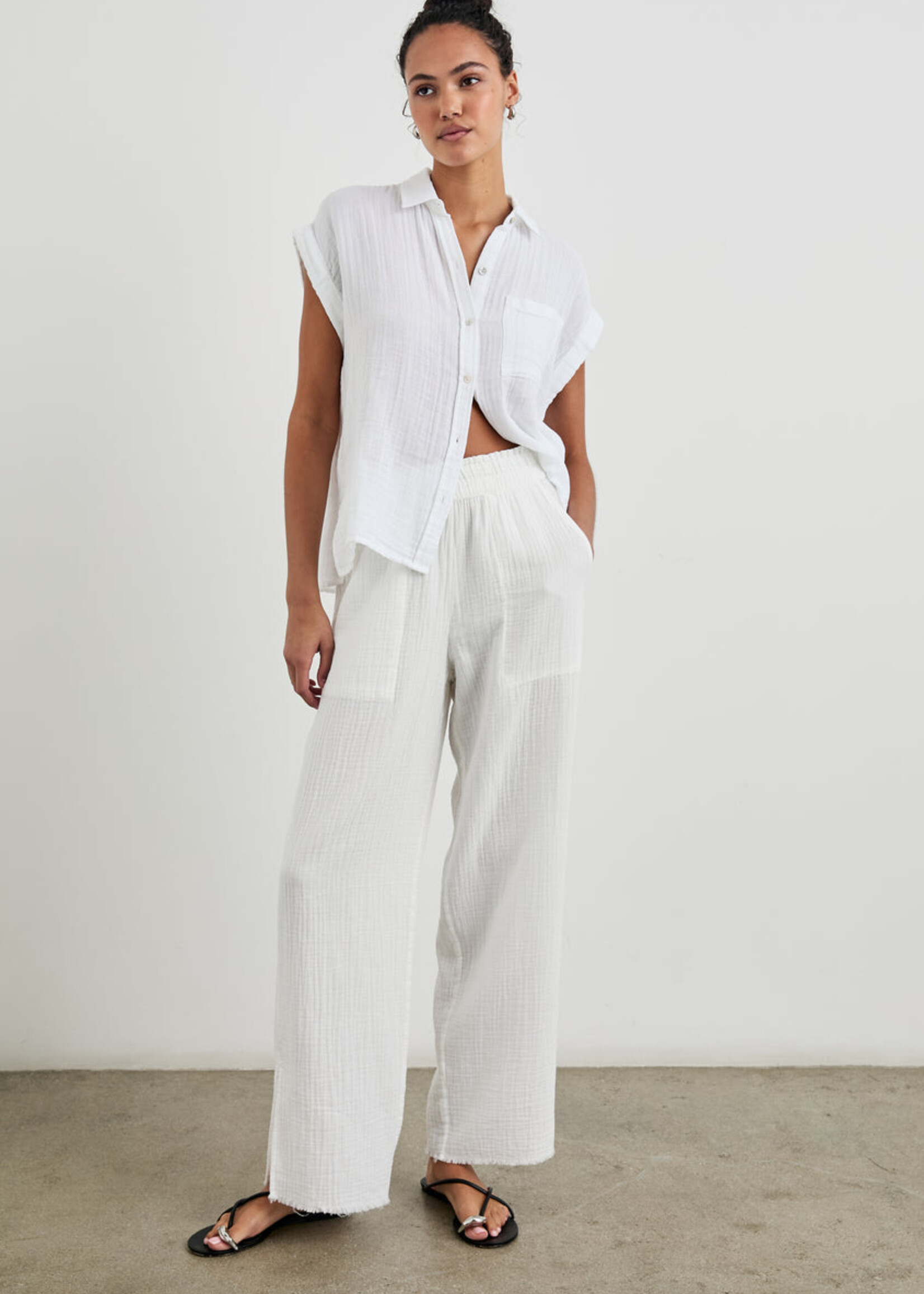 Rails Rails Pantalon Léon - Blanc