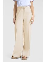 Yaya Women YAYA Pantalon Large Tissé Avec Ceinture En Satin - Summer Sand
