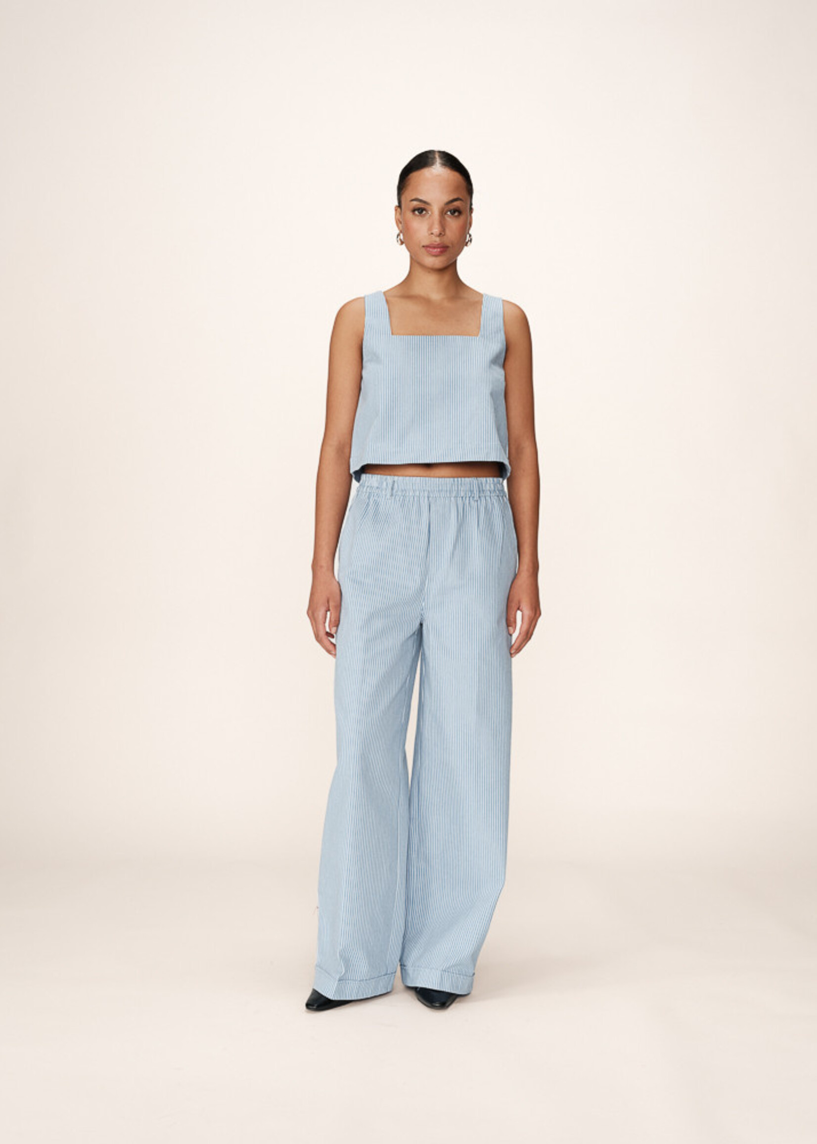 Grace and Mila Grace & Mila Pantalon Pant - Bleu