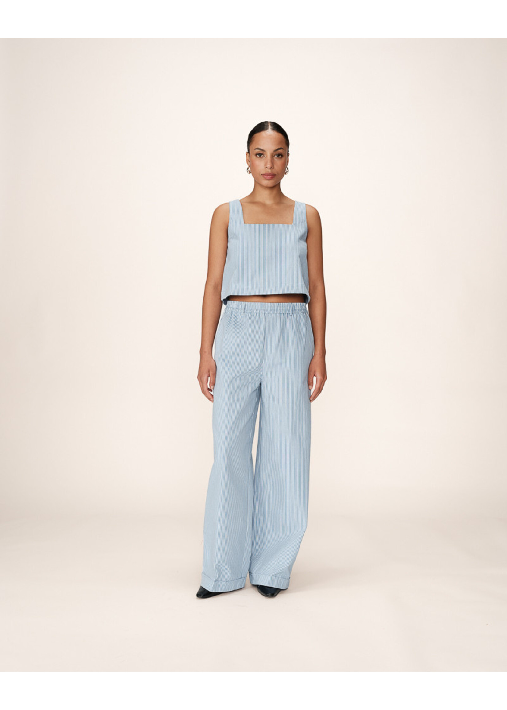 Grace and Mila Grace & Mila Patine Pant - Blue