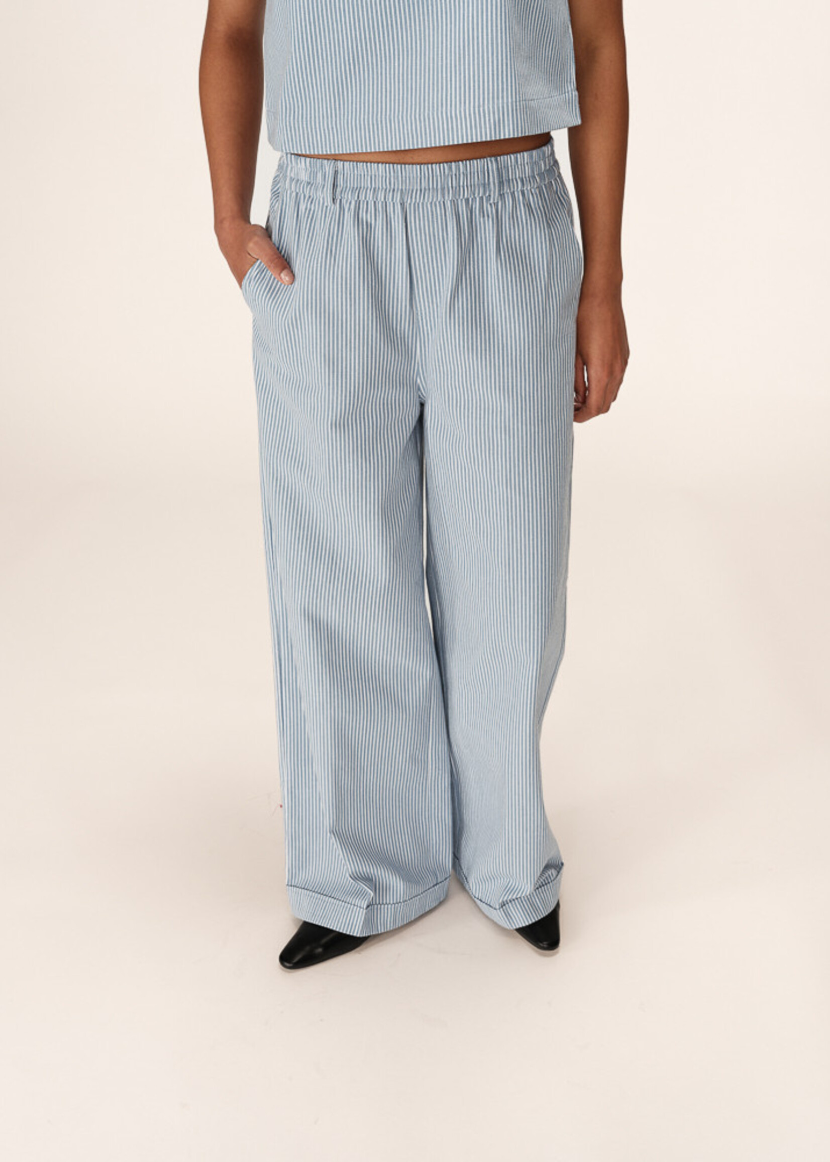 Grace and Mila Grace & Mila Pantalon Pant - Bleu