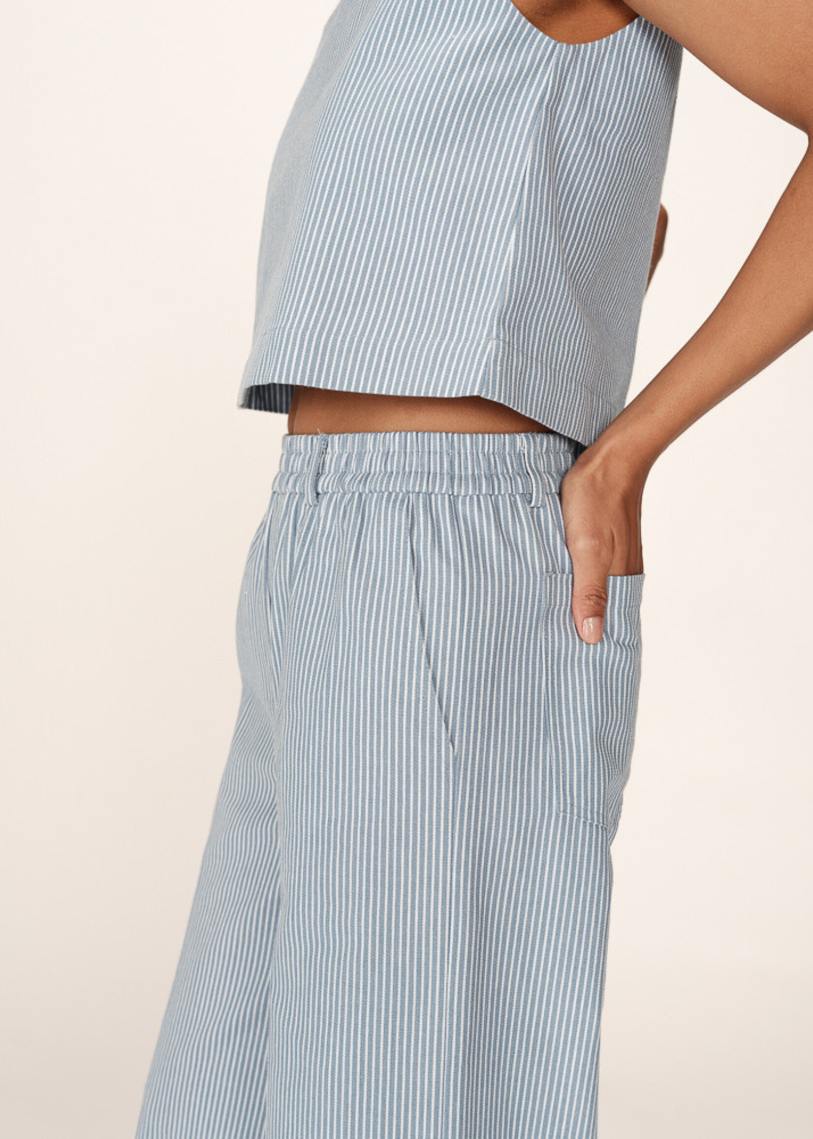 Grace and Mila Grace & Mila Patine Pant - Blue