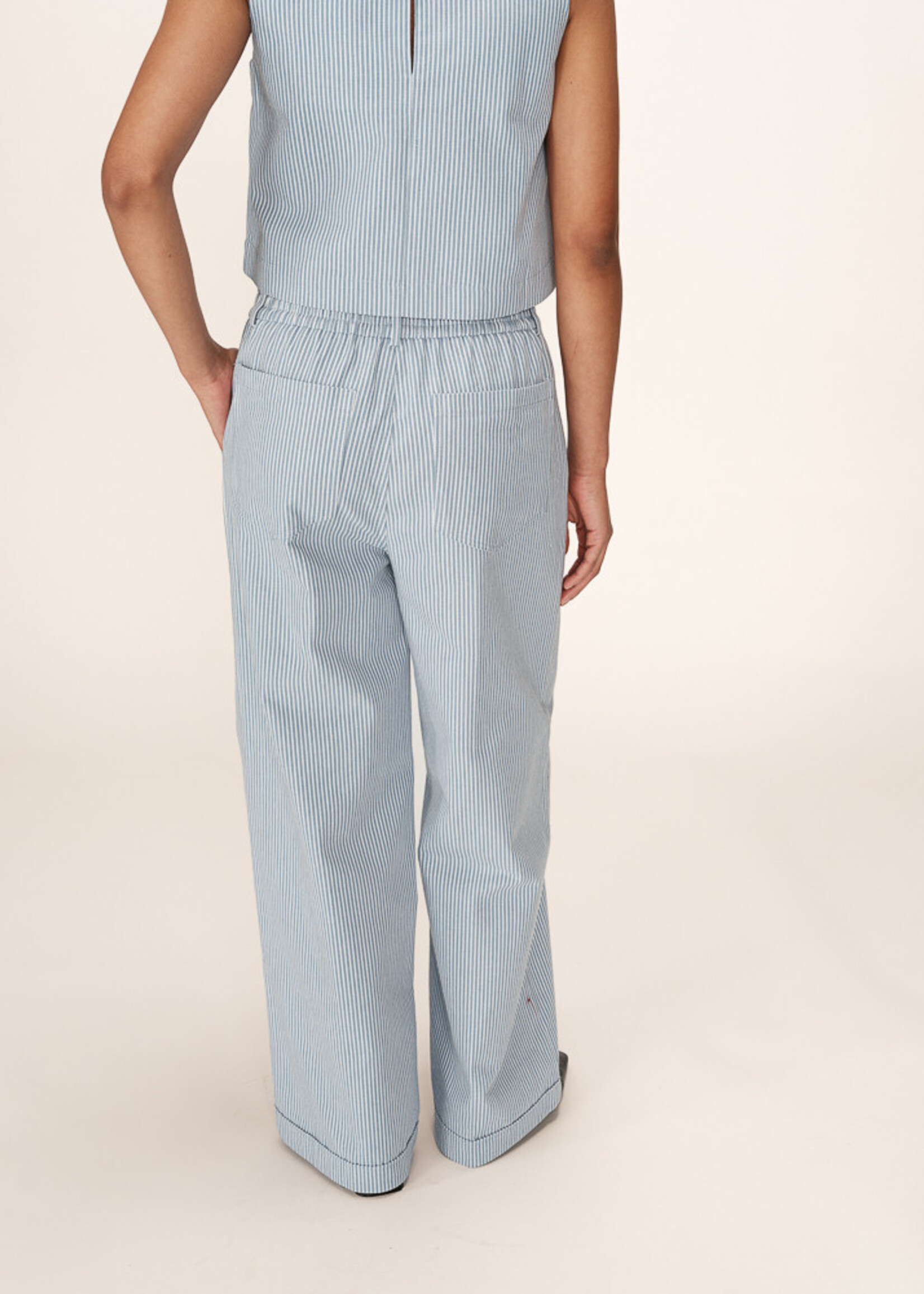 Grace and Mila Grace & Mila Pantalon Pant - Bleu