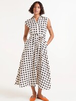 Compañía Fantástica Compañía Fantástica Robe Midi - Heart Print