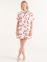 Compañía Fantástica Compañía Fantástica Robe Courte - Cherry Print