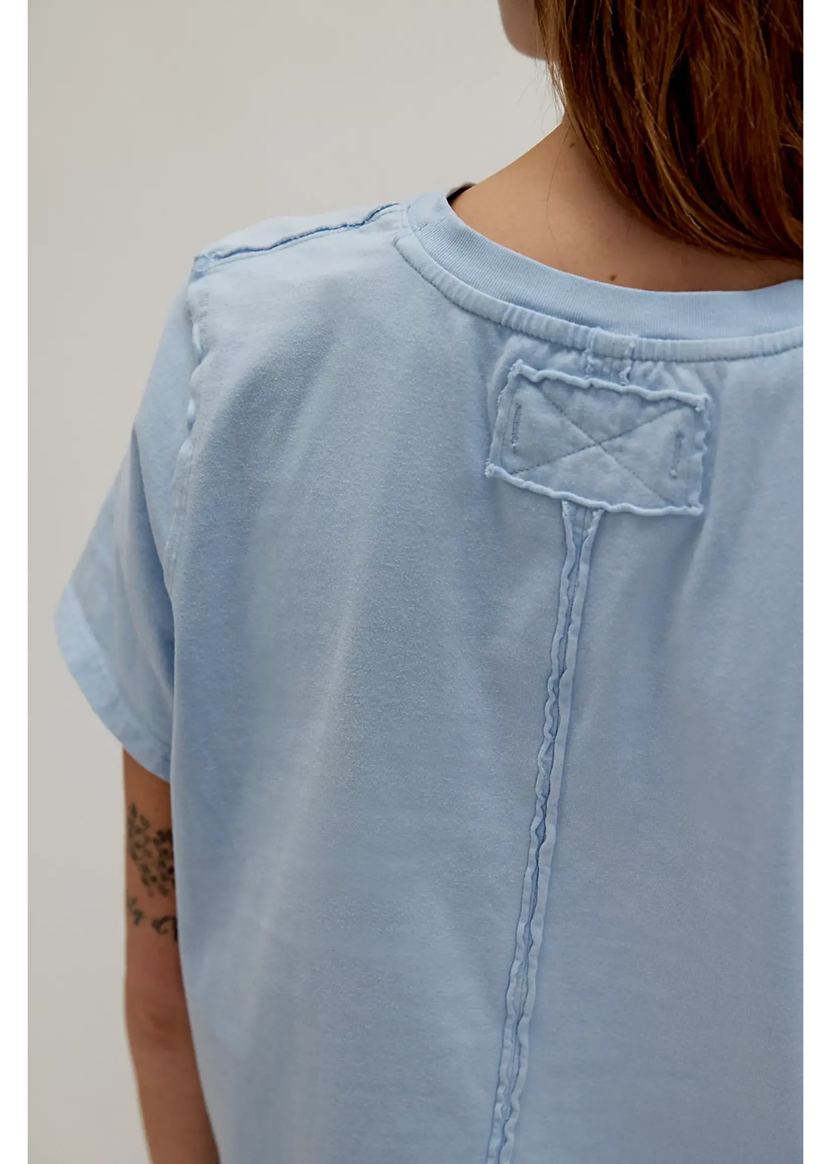 Free People Free People T-Shirt De Tous Les Jours - Ice Water