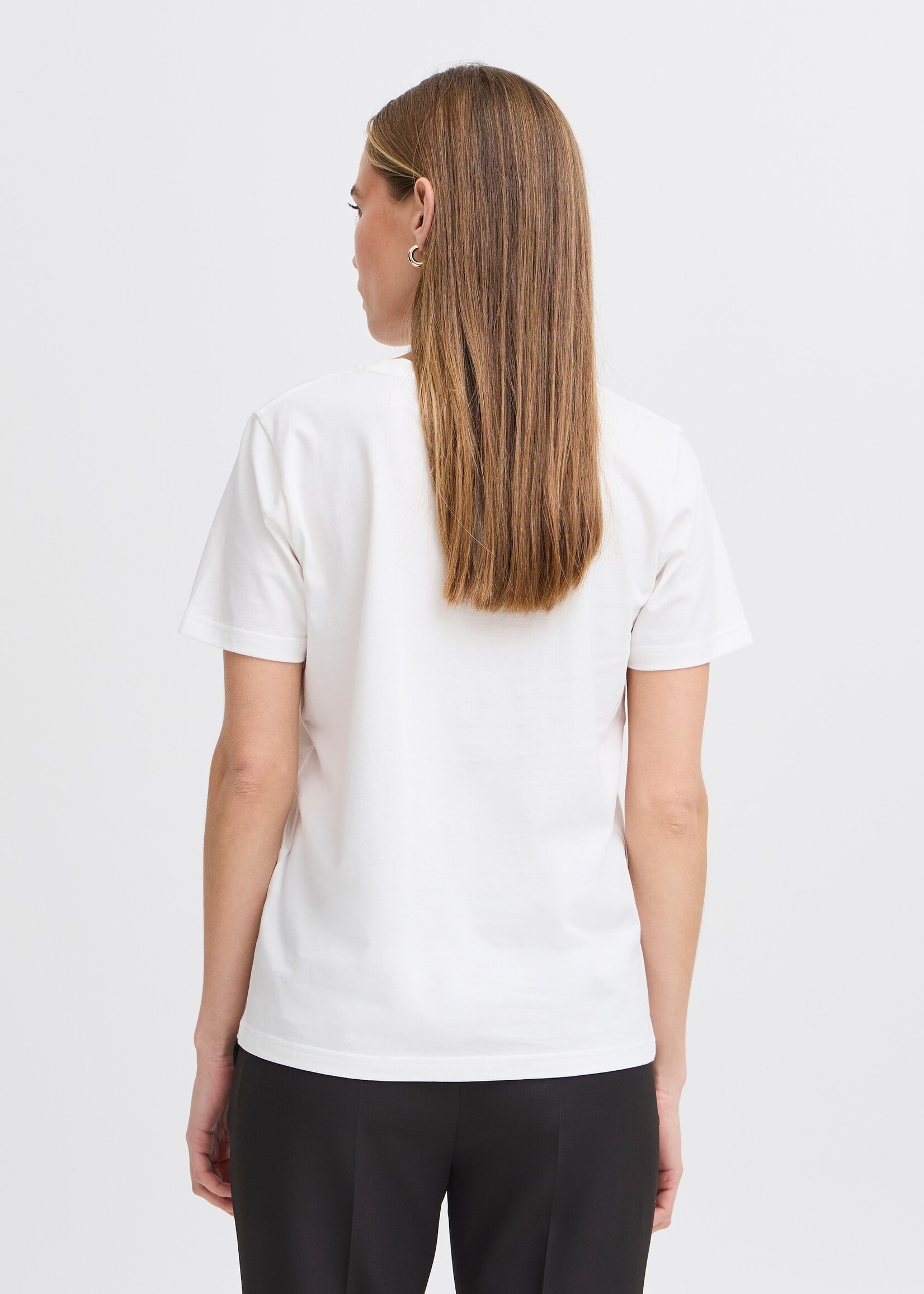 ICHI ICHI IHPENDO T-Shirt - Cloud Dancer