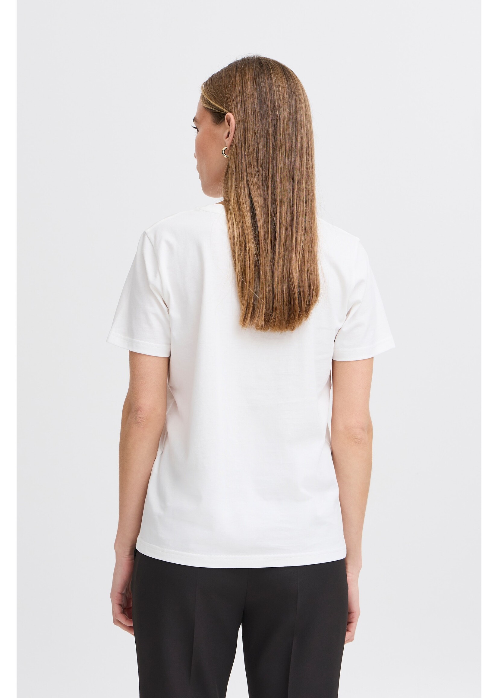 ICHI ICHI IHPENDO T-Shirt - Cloud Dancer