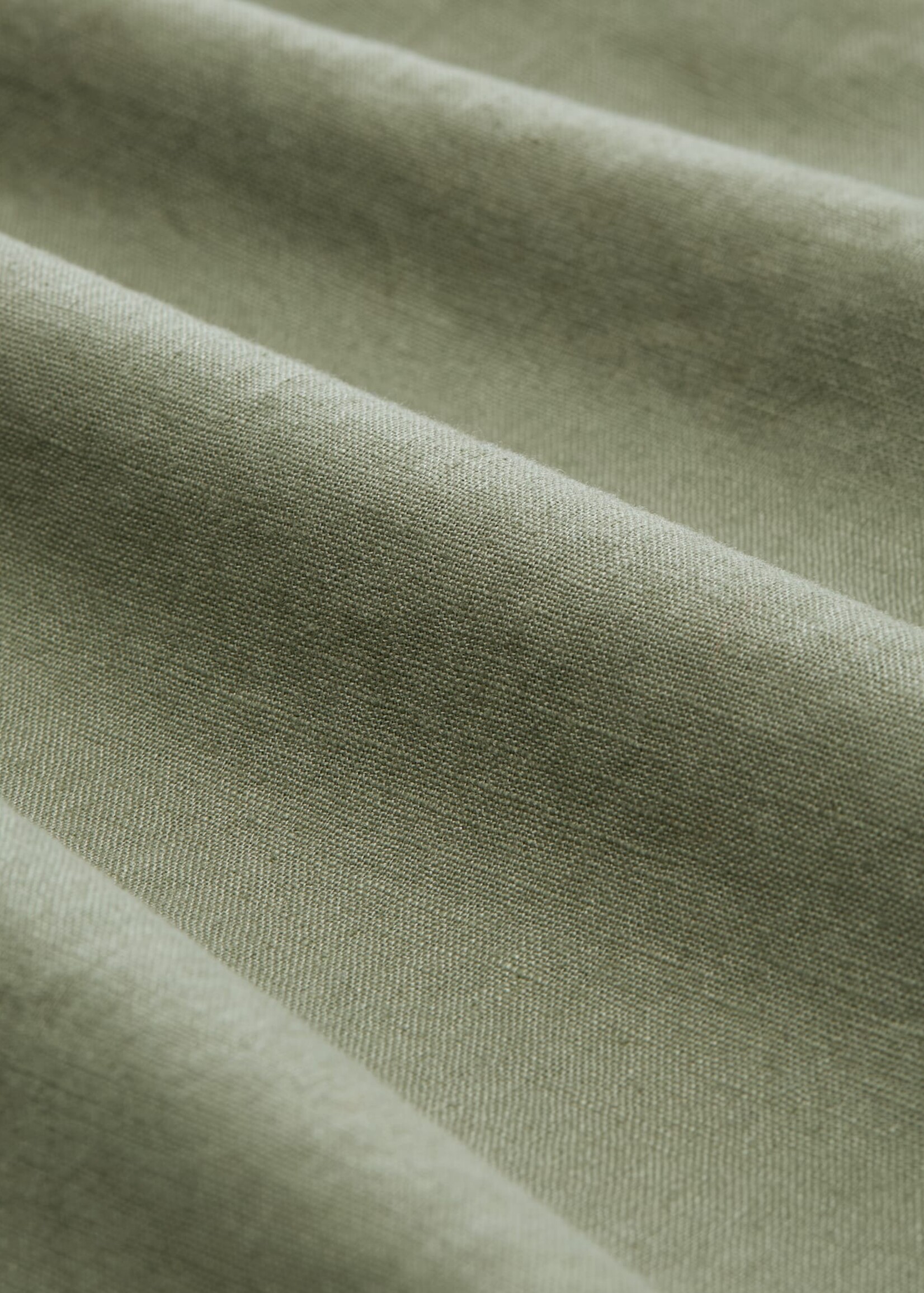 Tom Tailor Tom Tailor Trousers With Linen Content - Tree Moss Green
