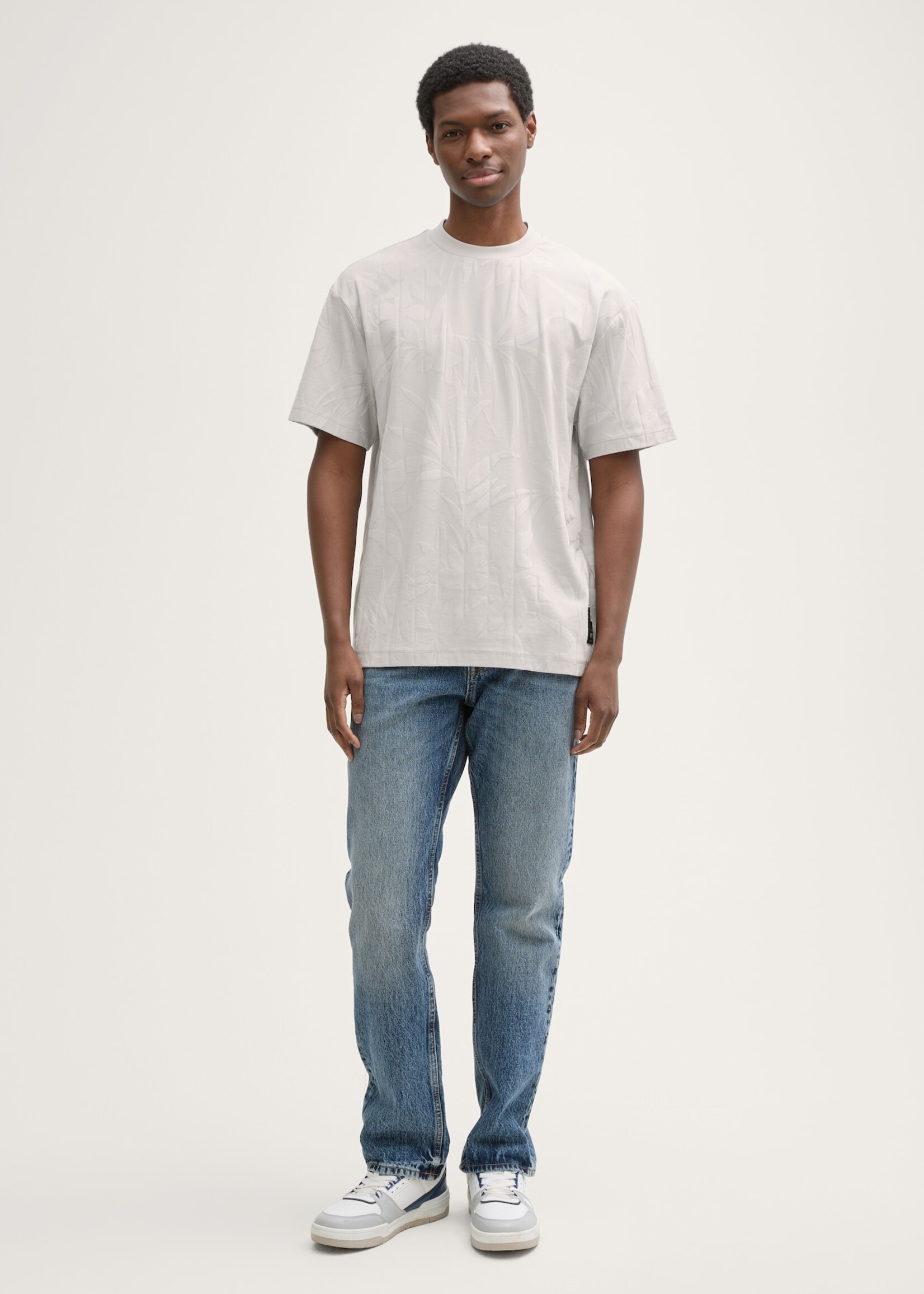 Tom Tailor Tom Tailor T-Shirt Décontracté - Chalk Grey