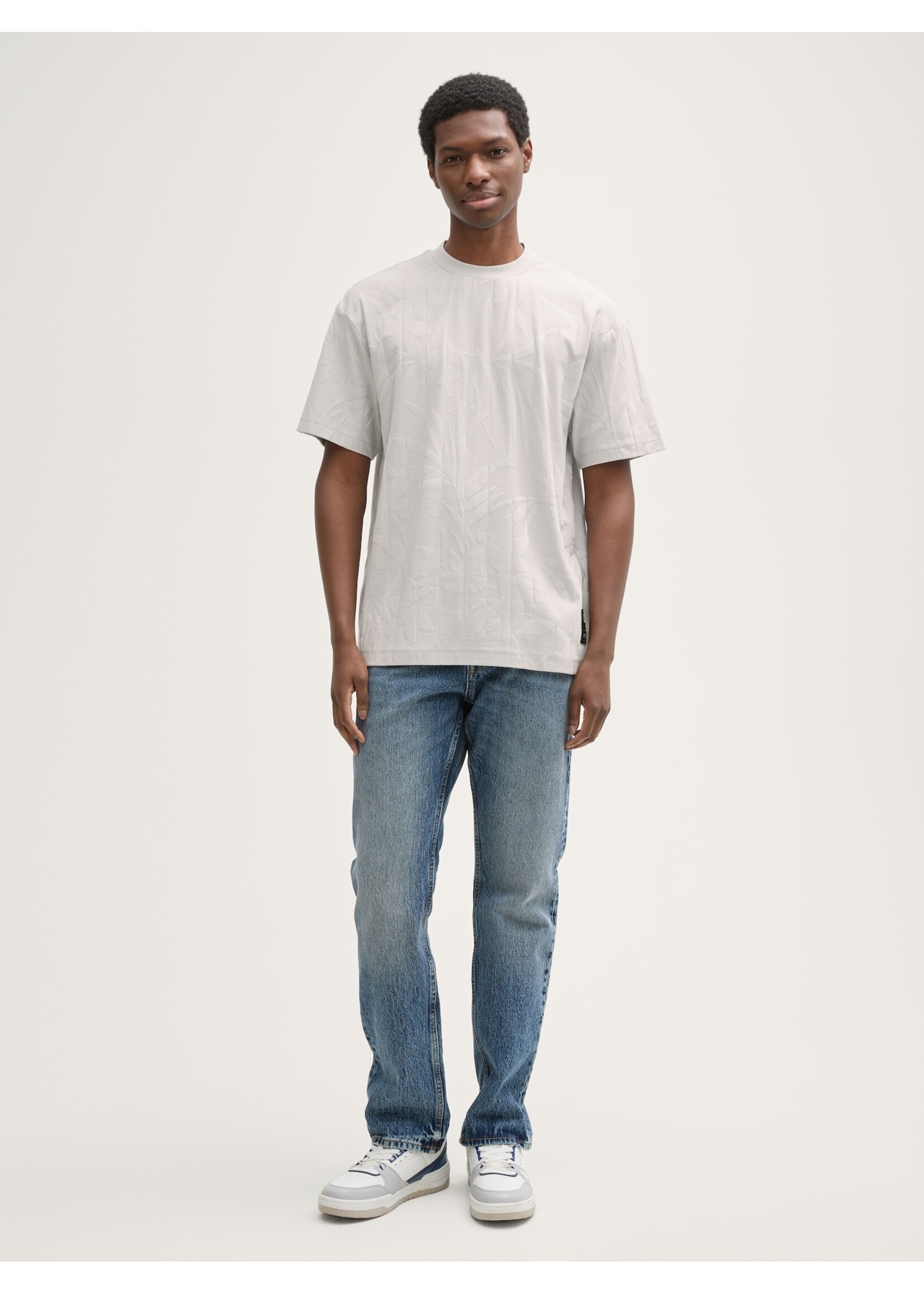 Tom Tailor Tom Tailor T-Shirt Décontracté - Chalk Grey
