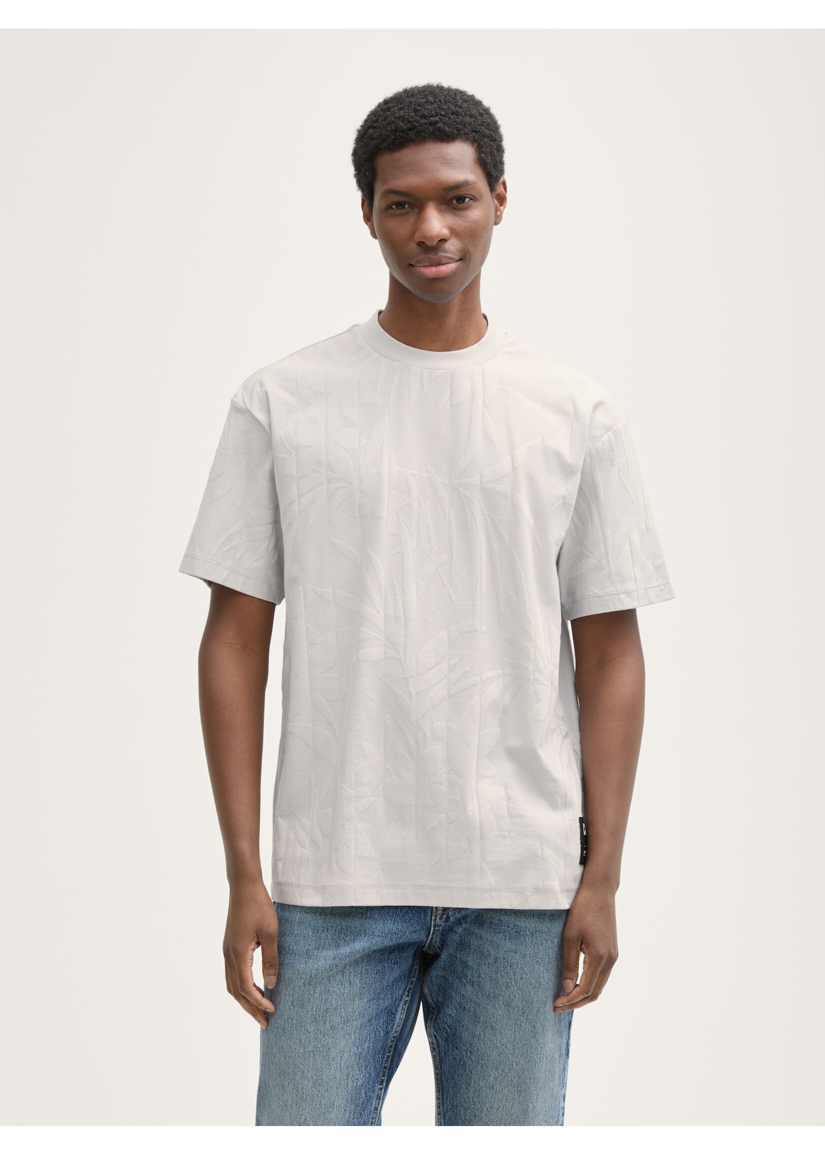 Tom Tailor Tom Tailor Relaxed T-Shirt - Chalk Grey
