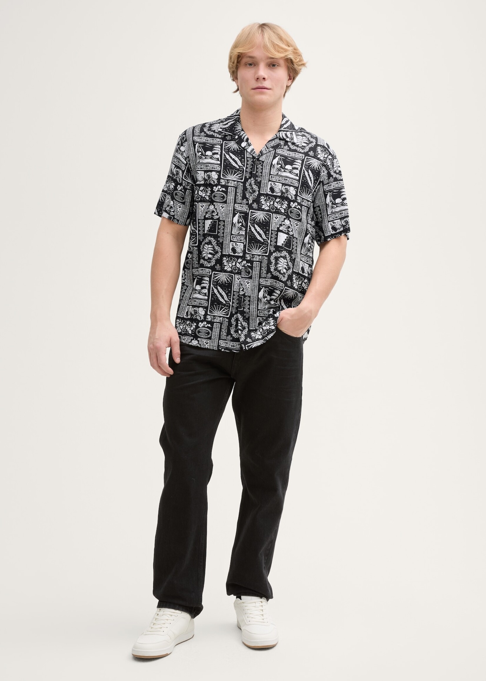 Tom Tailor Tom Tailor Chemise Coupe Décontractée - Hawaiian Print