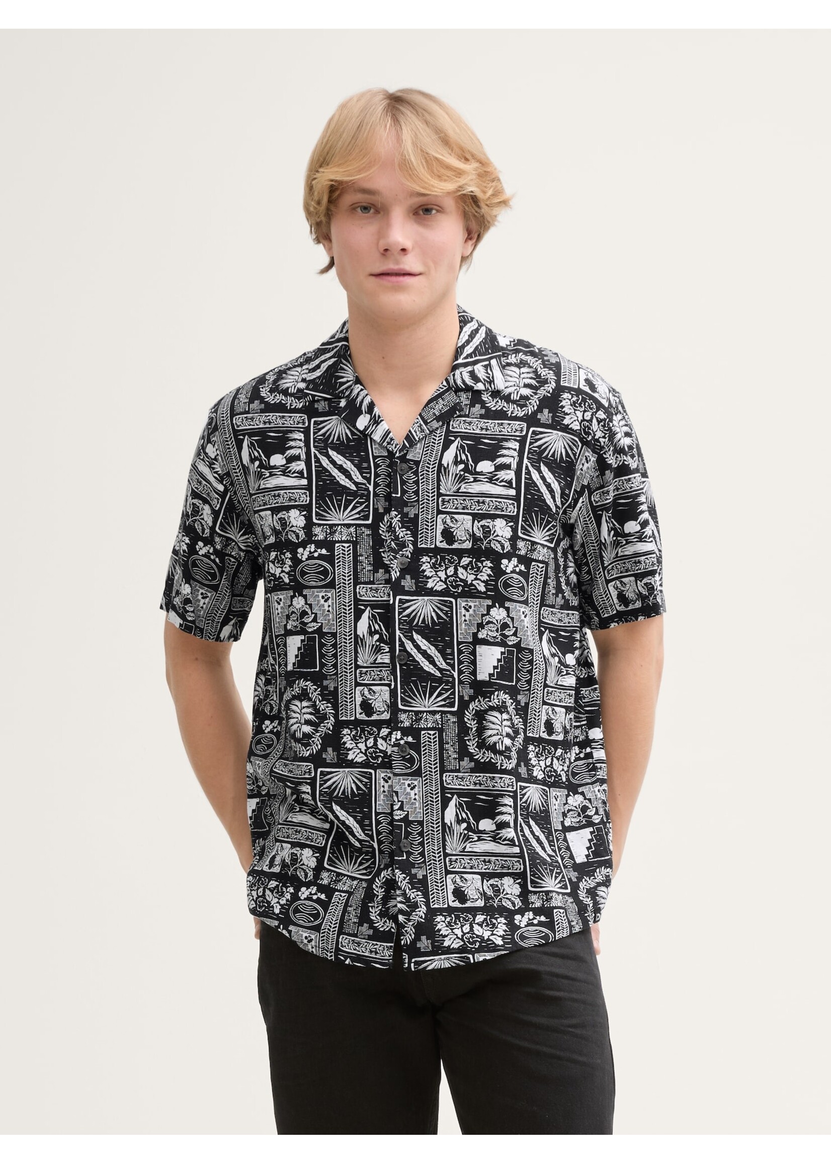 Tom Tailor Tom Tailor Relaxed Fit Shirt - Hawaiian Print