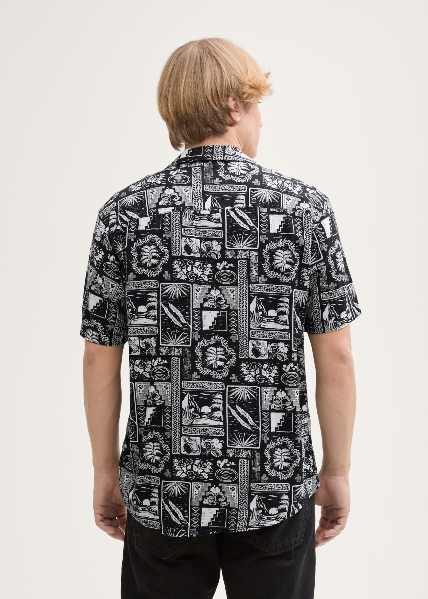 Tom Tailor Tom Tailor Chemise Coupe Décontractée - Hawaiian Print