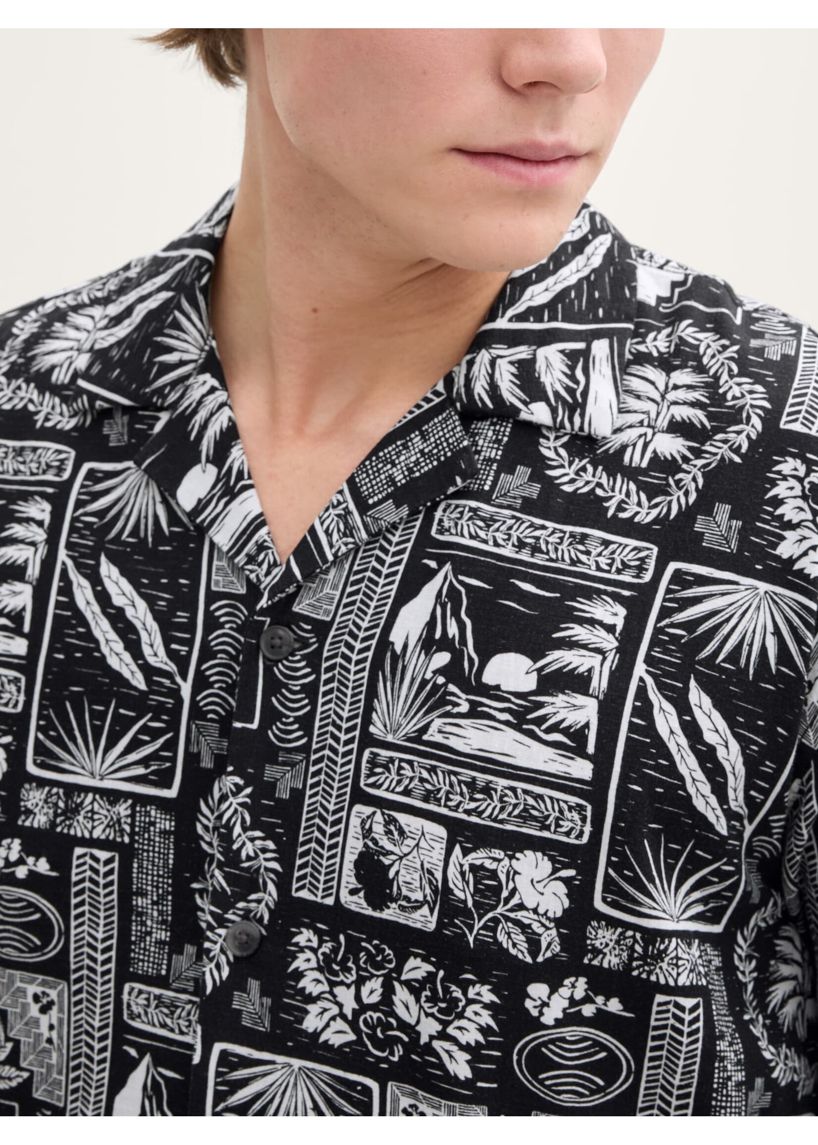 Tom Tailor Tom Tailor Relaxed Fit Shirt - Hawaiian Print