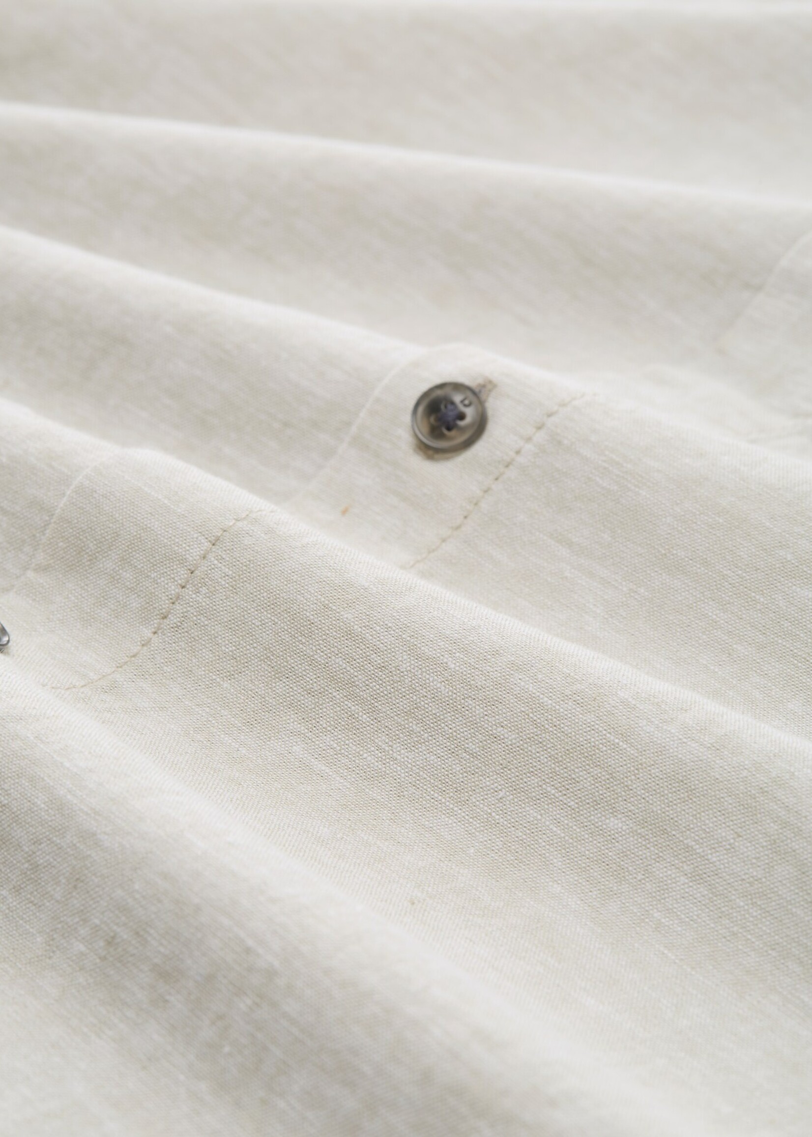 Tom Tailor Tom Tailor Chemise À Manches Courtes - Beige Stone