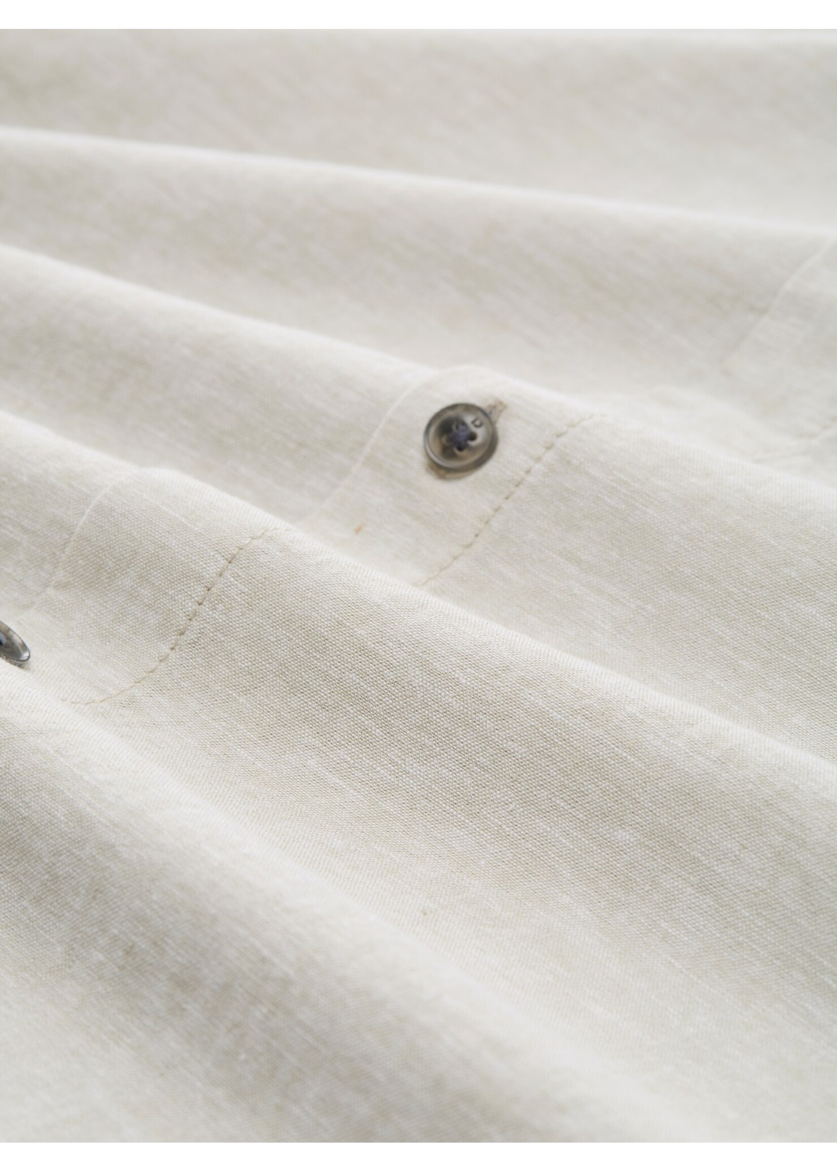 Tom Tailor Tom Tailor Short Sleeve Shirt - Beige Stone