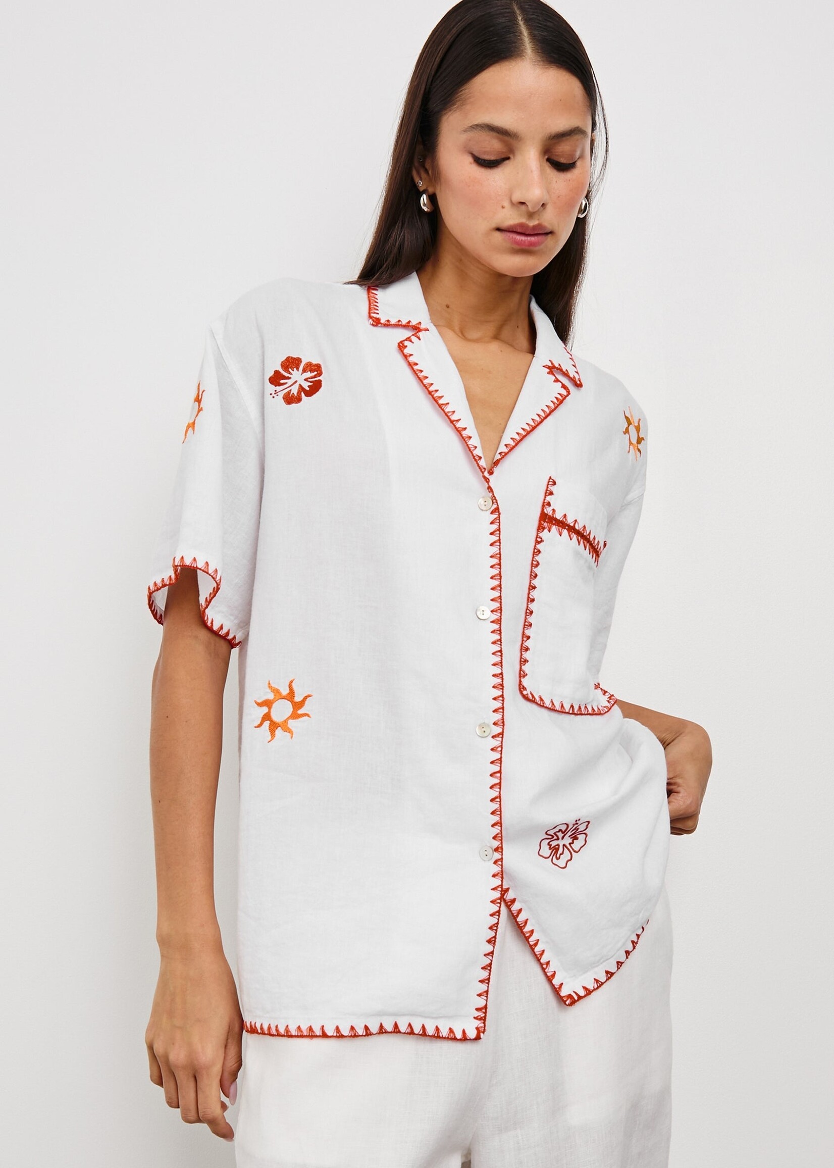 Rails Rails Chemise Island - Blanche