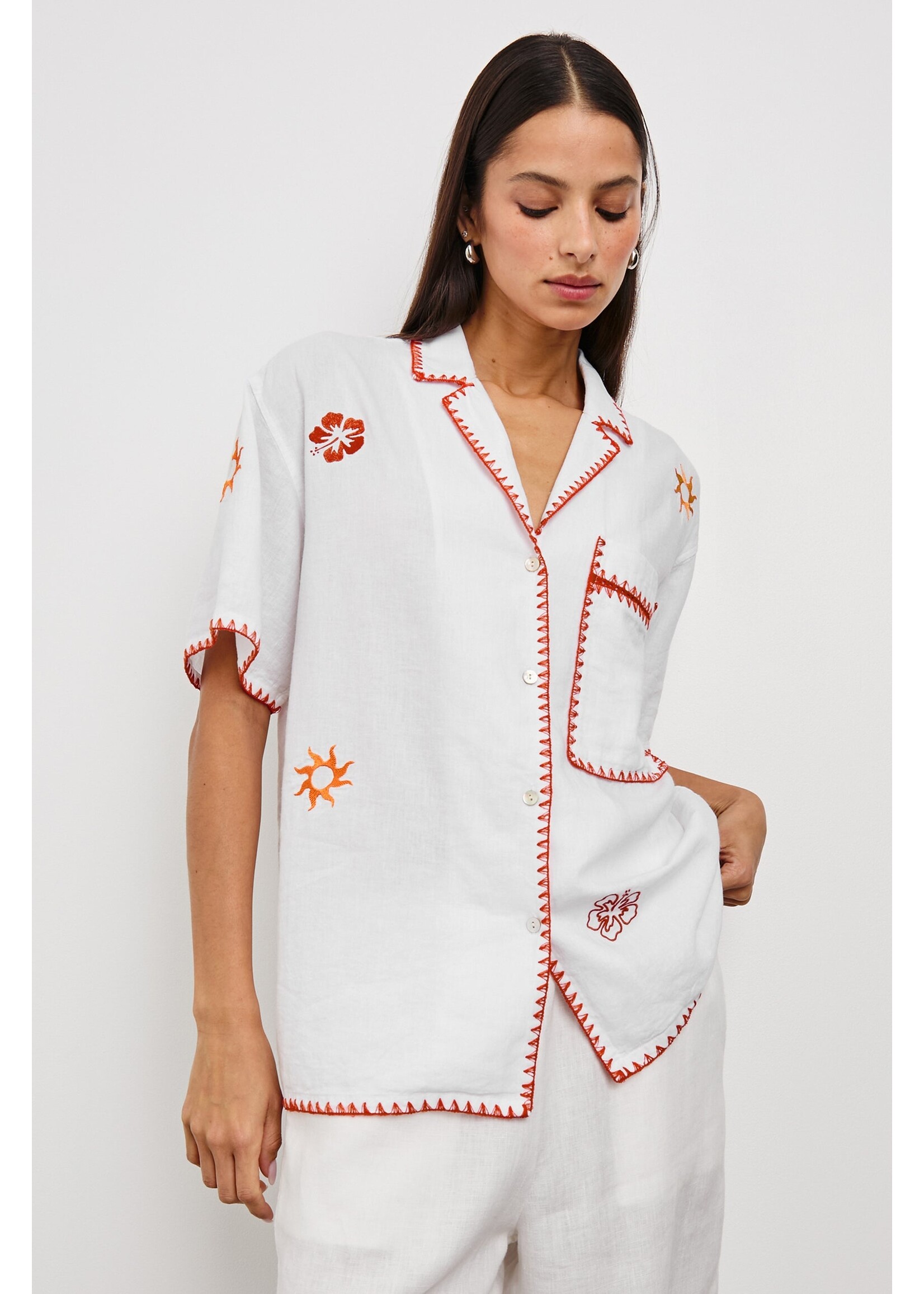 Rails Rails Island Shirt - White