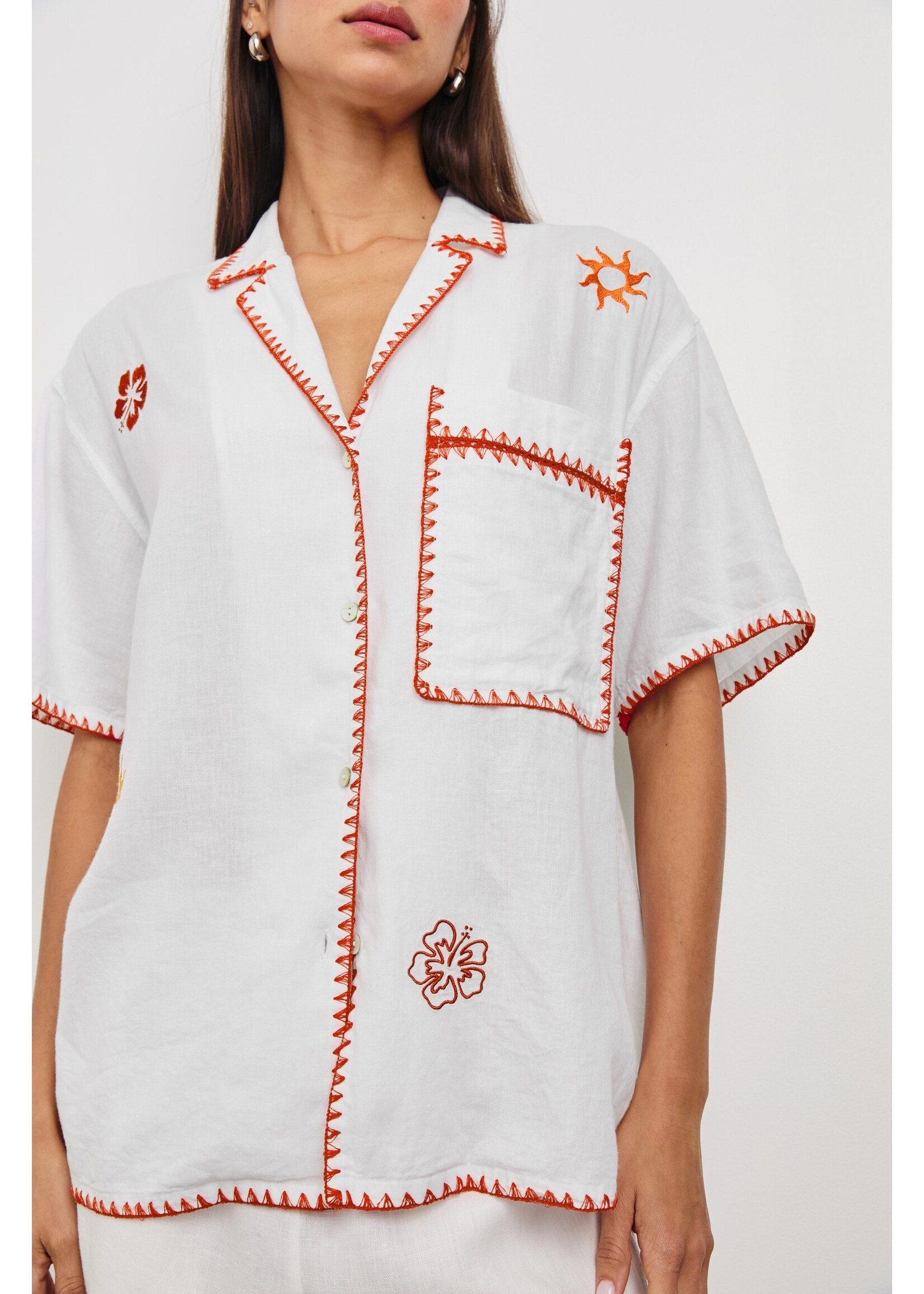 Rails Rails Chemise Island - Blanche