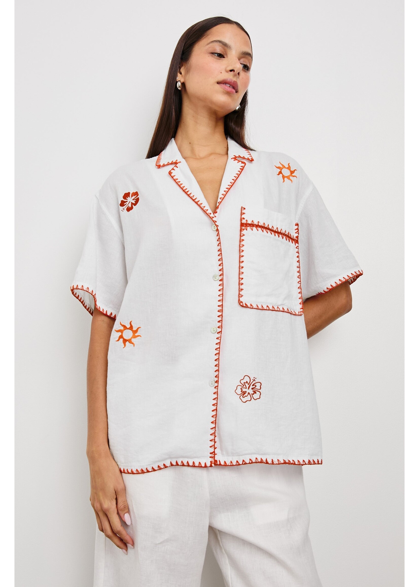 Rails Rails Chemise Island - Blanche