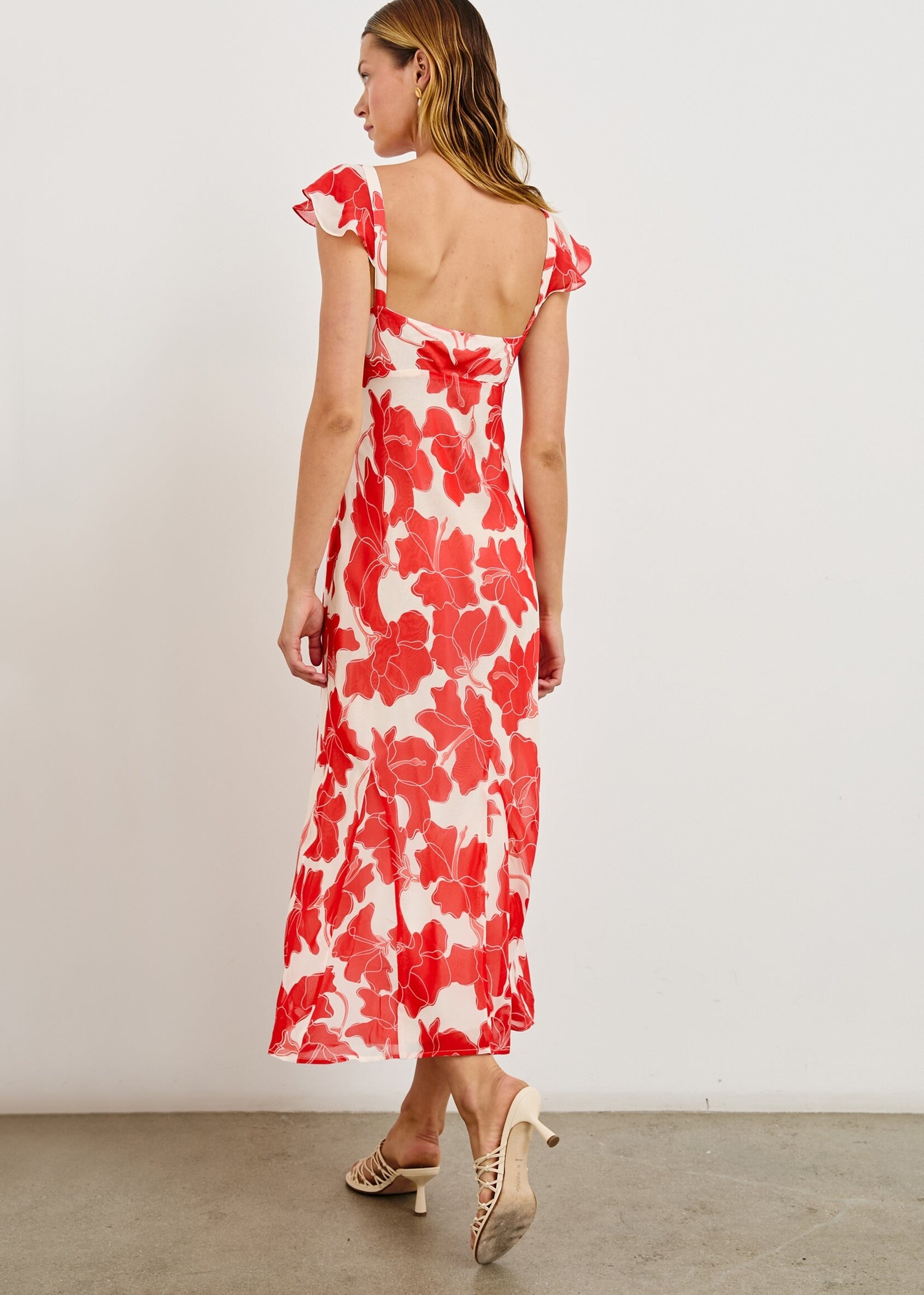 Rails Rails Marigold Dress - Scarlet Hibiscus