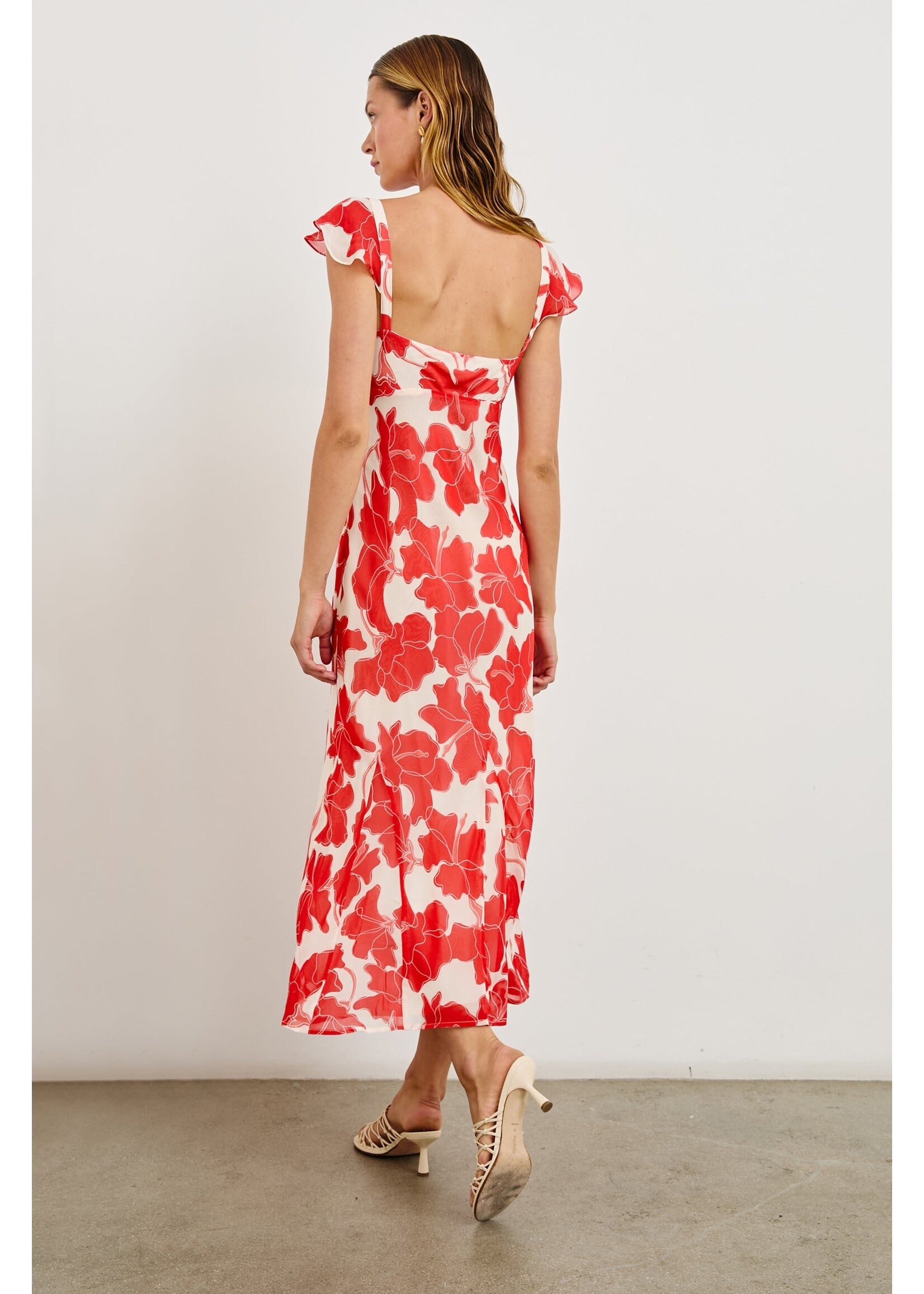 Rails Rails Marigold Dress - Scarlet Hibiscus