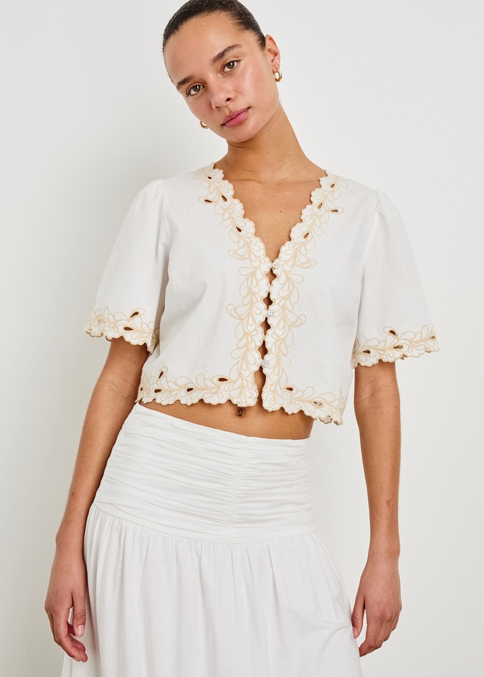 Rails Rails Cataluna Top - White
