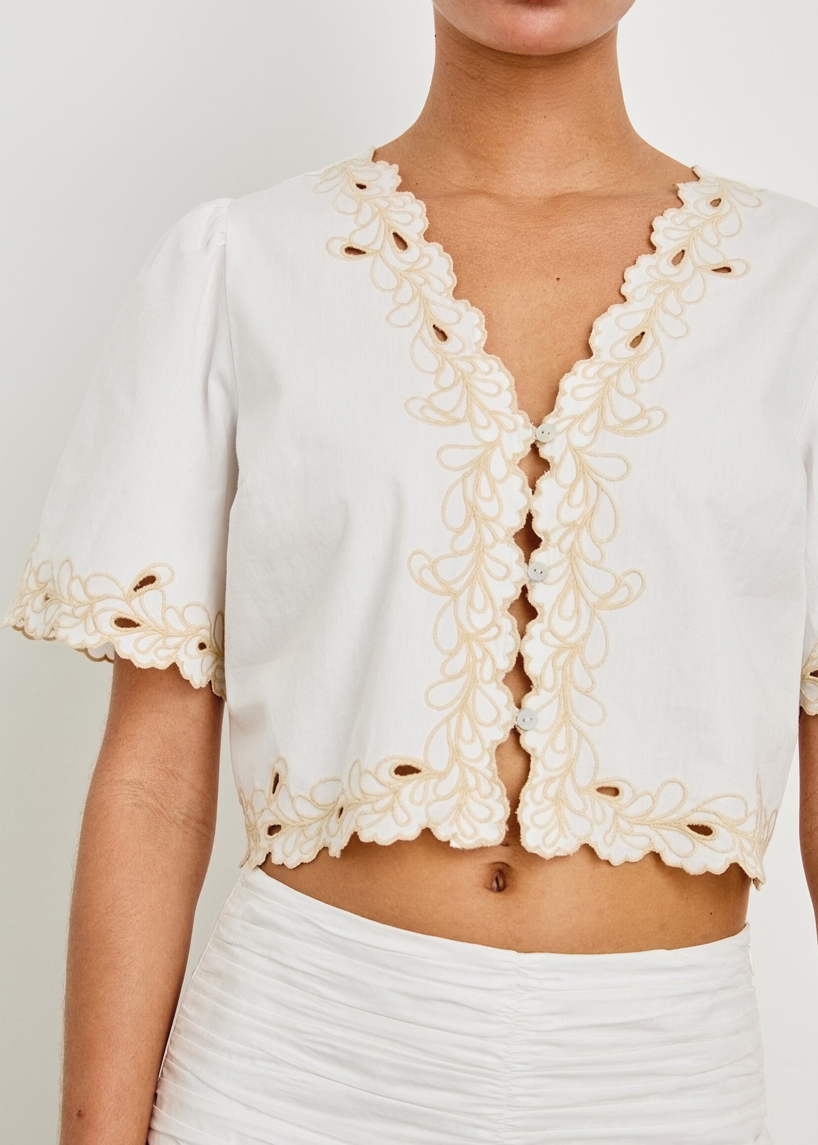 Rails Rails Cataluna Top - White