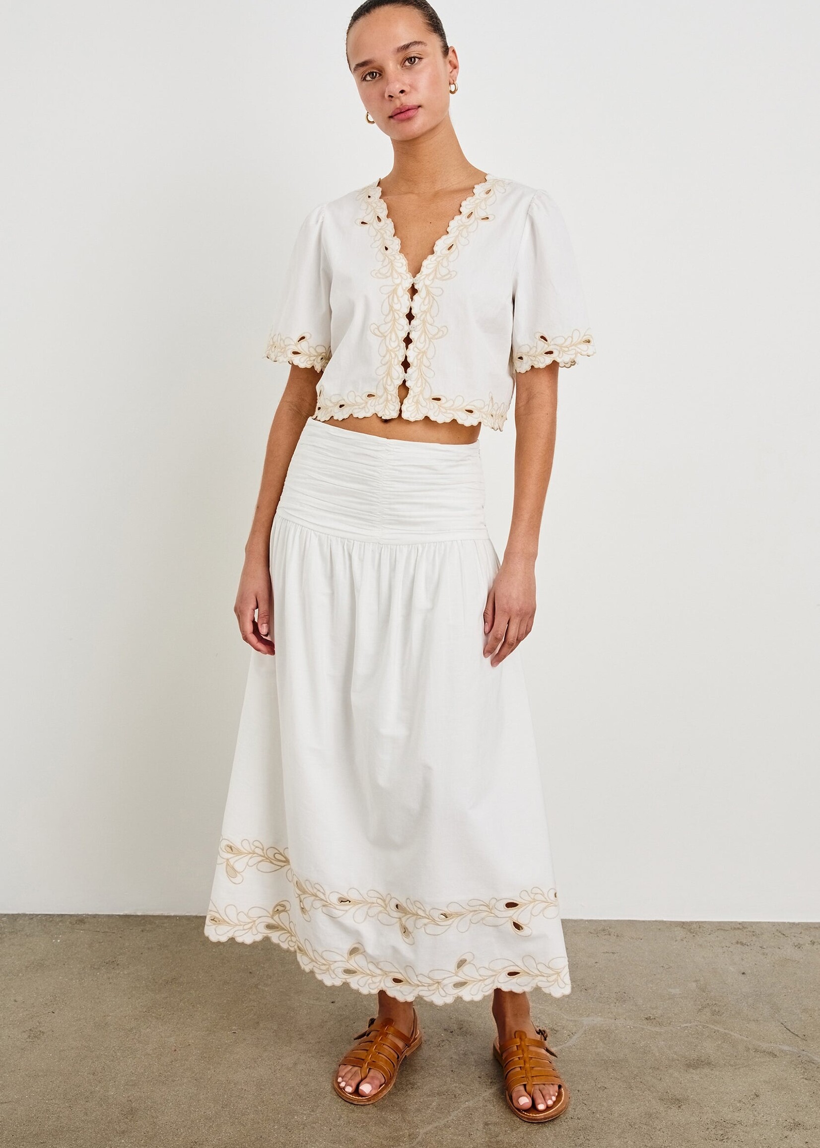 Rails Rails Cataluna Top - White