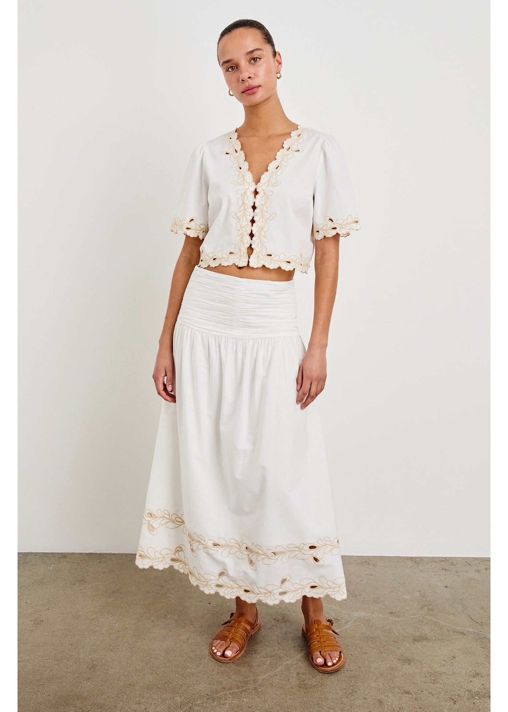 Rails Rails Cataluna Top - White