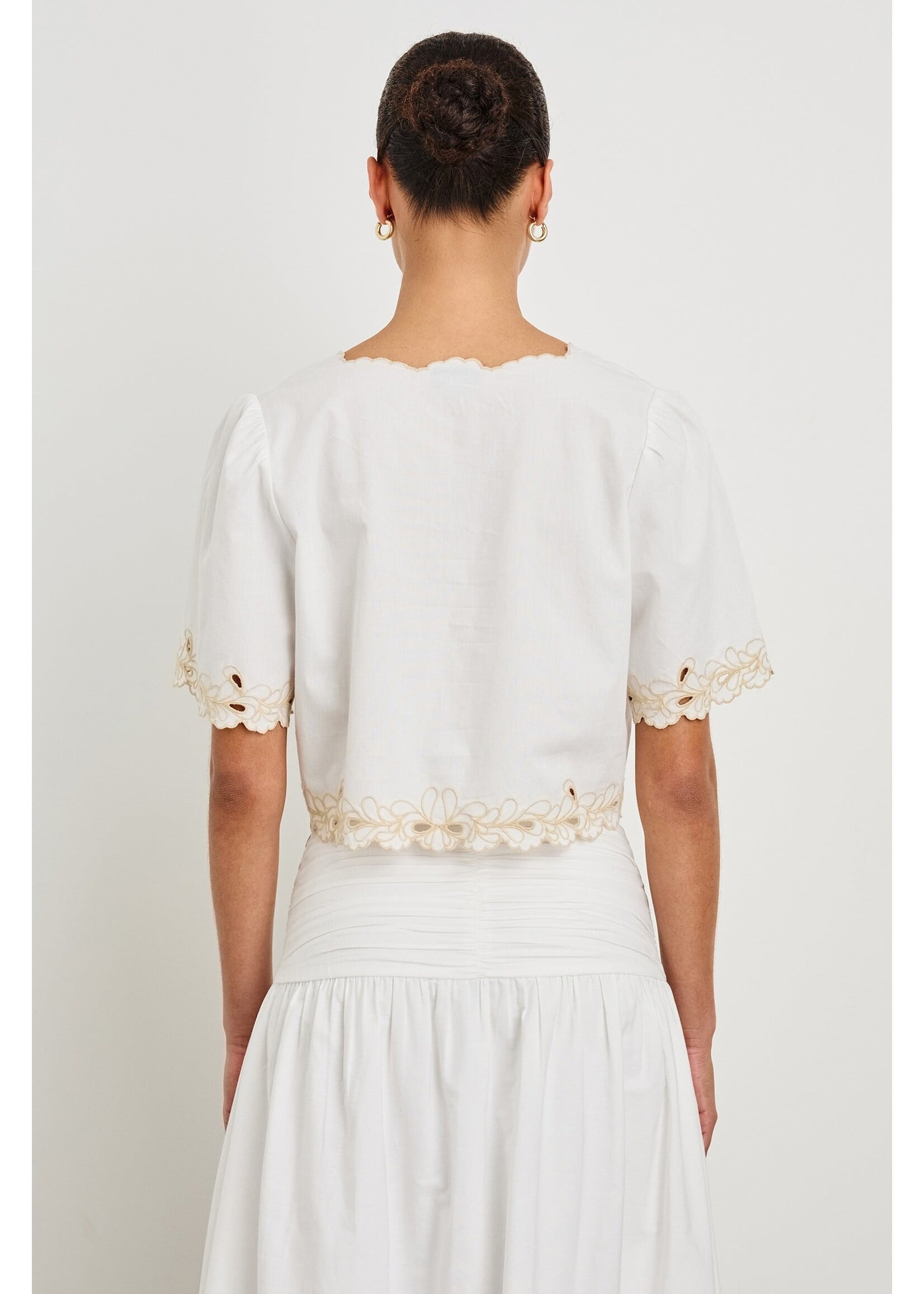 Rails Rails Cataluna Top - White
