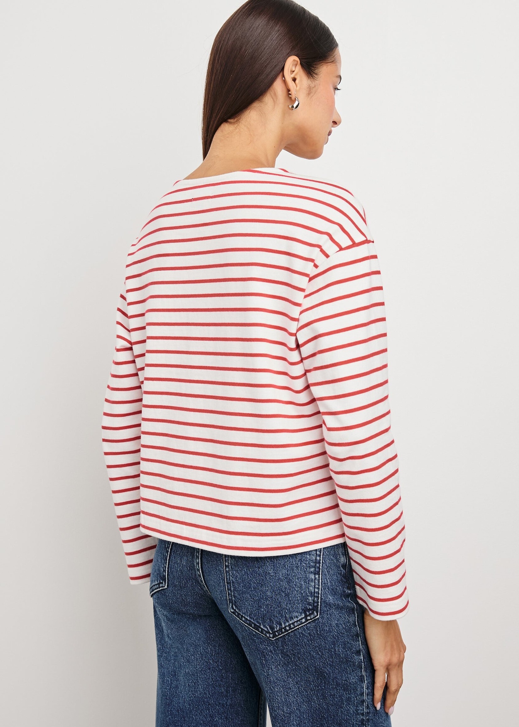 Rails Rails Macy Top - Cherry Stripe
