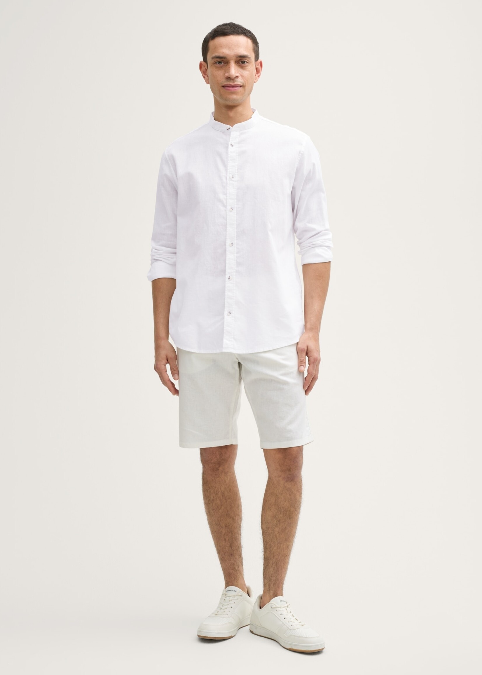 Tom Tailor Tom Tailor Chemise En Lin - Blanche