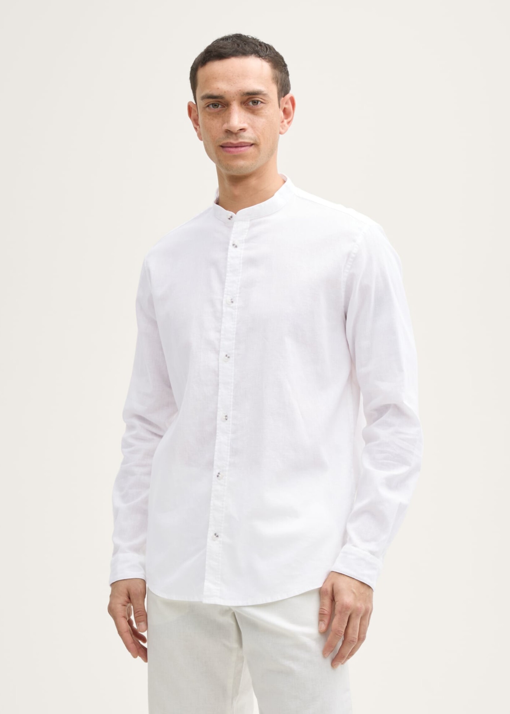 Tom Tailor Tom Tailor Chemise En Lin - Blanche