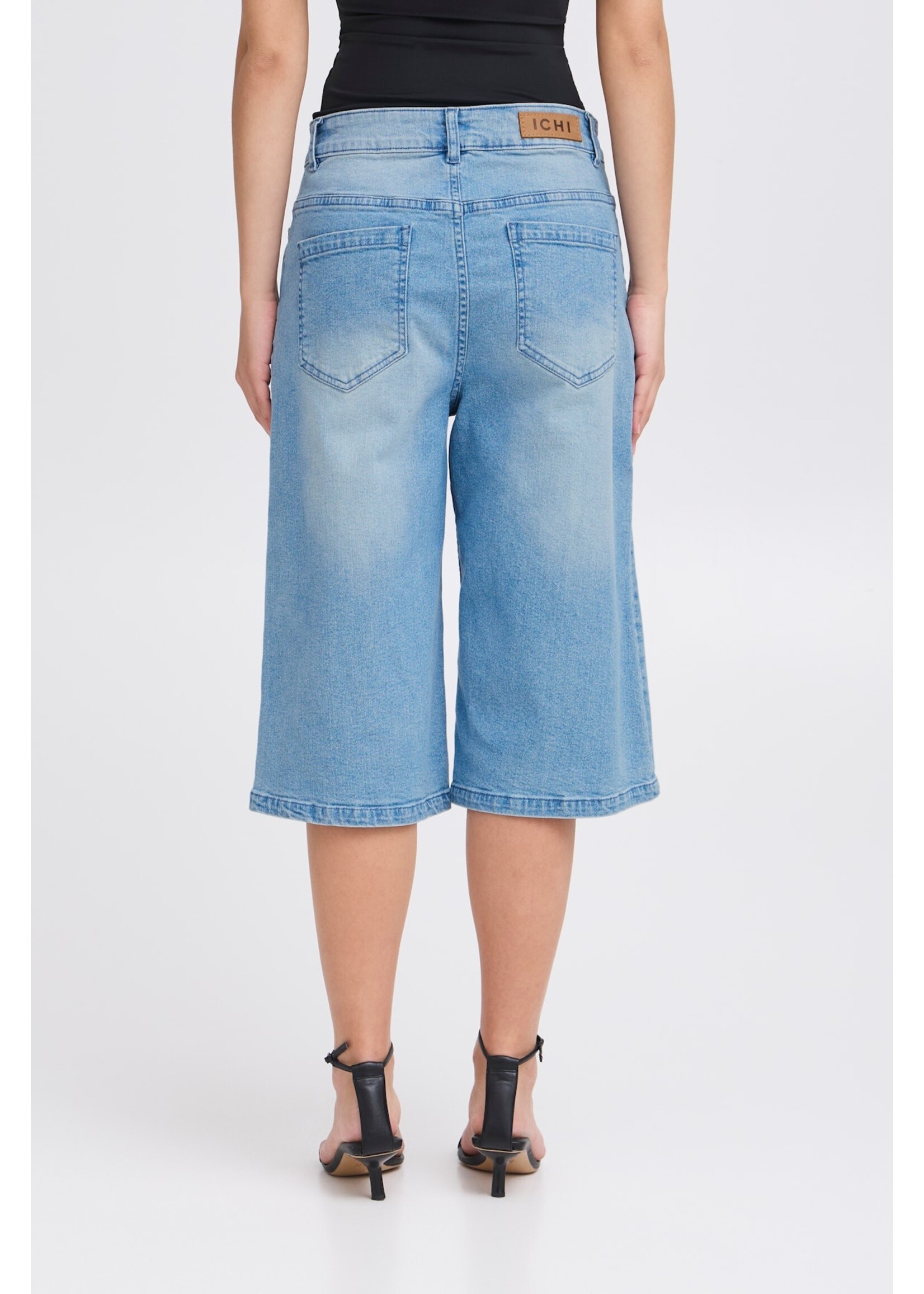 ICHI ICHI IHCally Shorts - Light Blue Washed