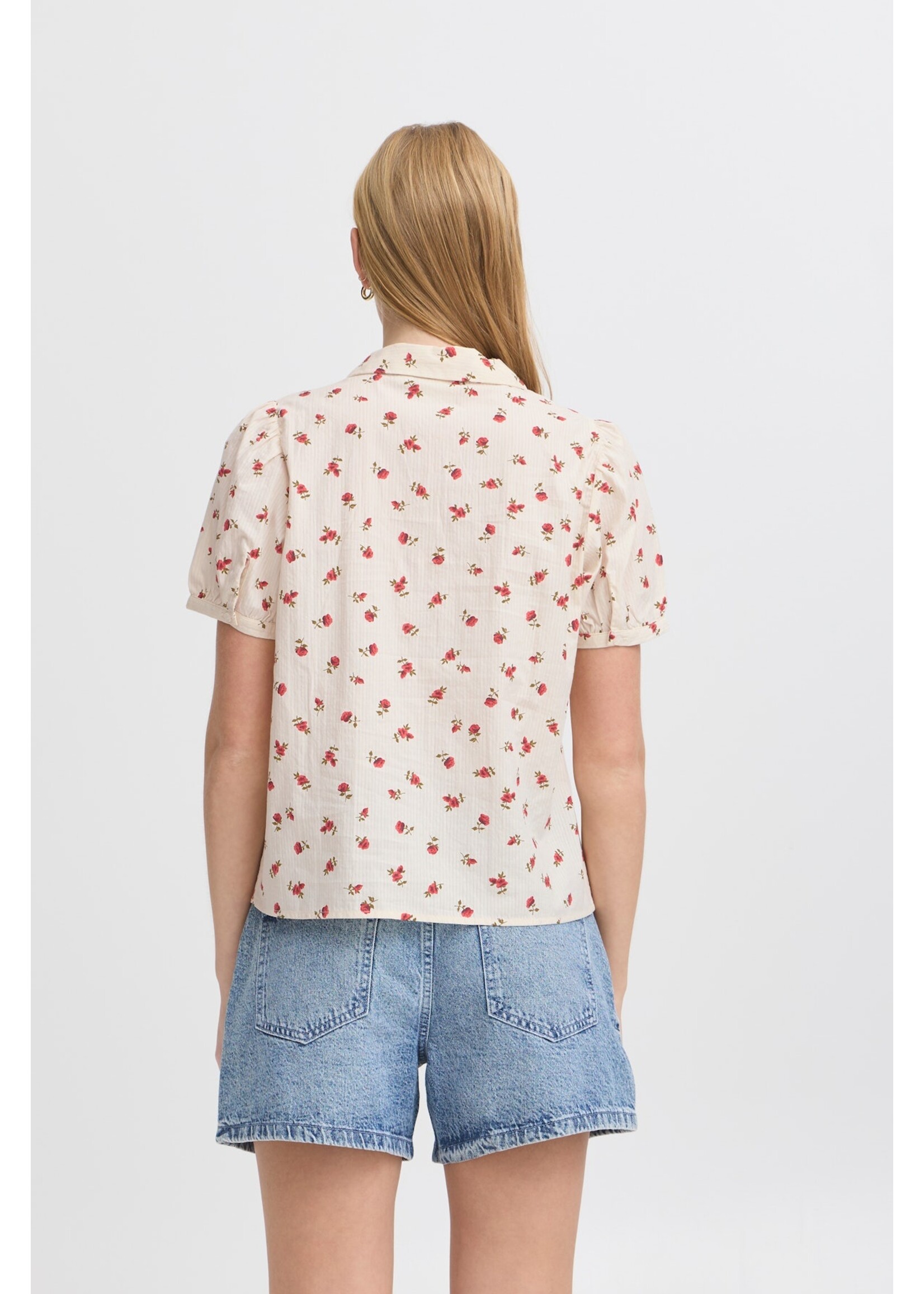 ICHI ICHI Chemise IHRosey - Geranium Flower