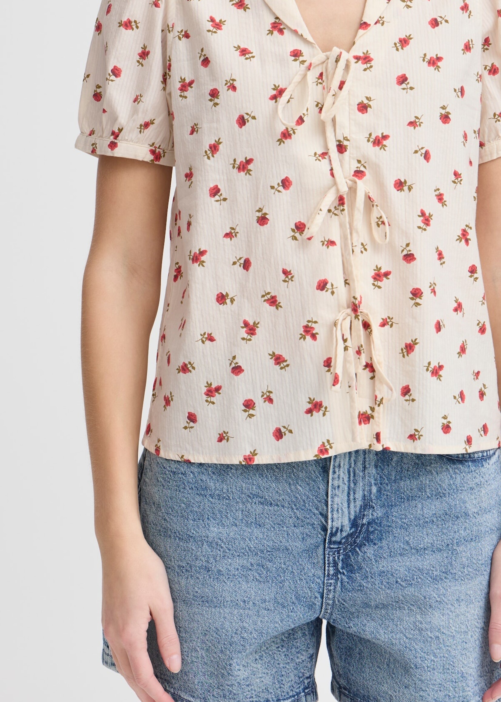 ICHI ICHI Chemise IHRosey - Geranium Flower